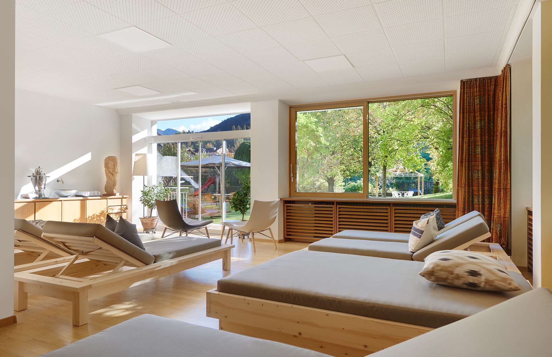 Zona relax saune