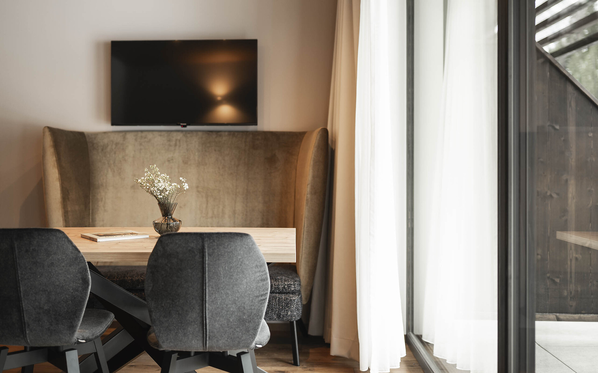 Detail Essbereich Suite Apartment