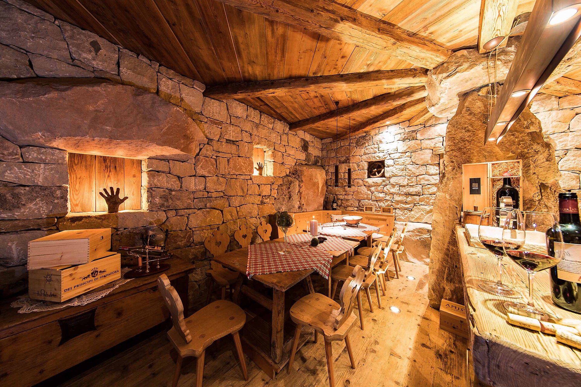 Our wine celler