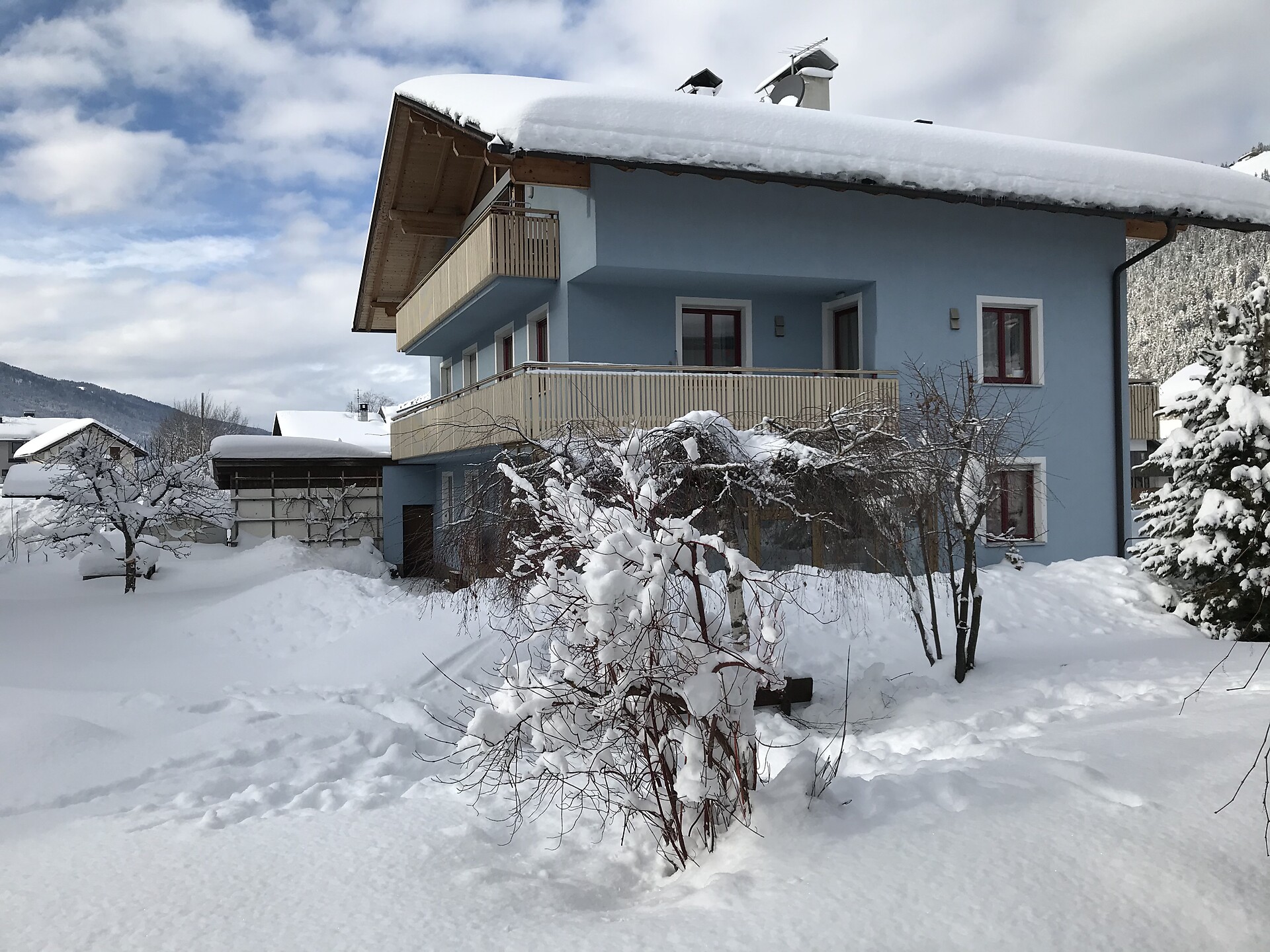 Haus Ploner in winter