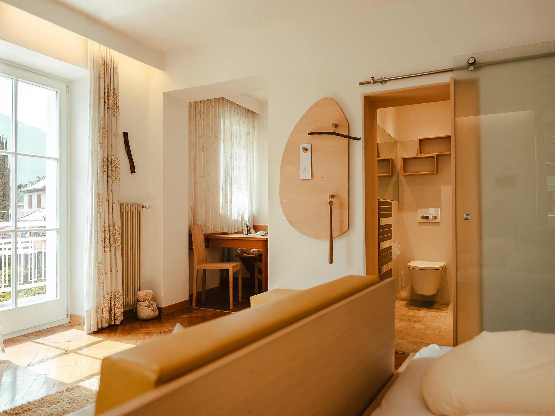 Doppelzimmer LINDE mit Balkon