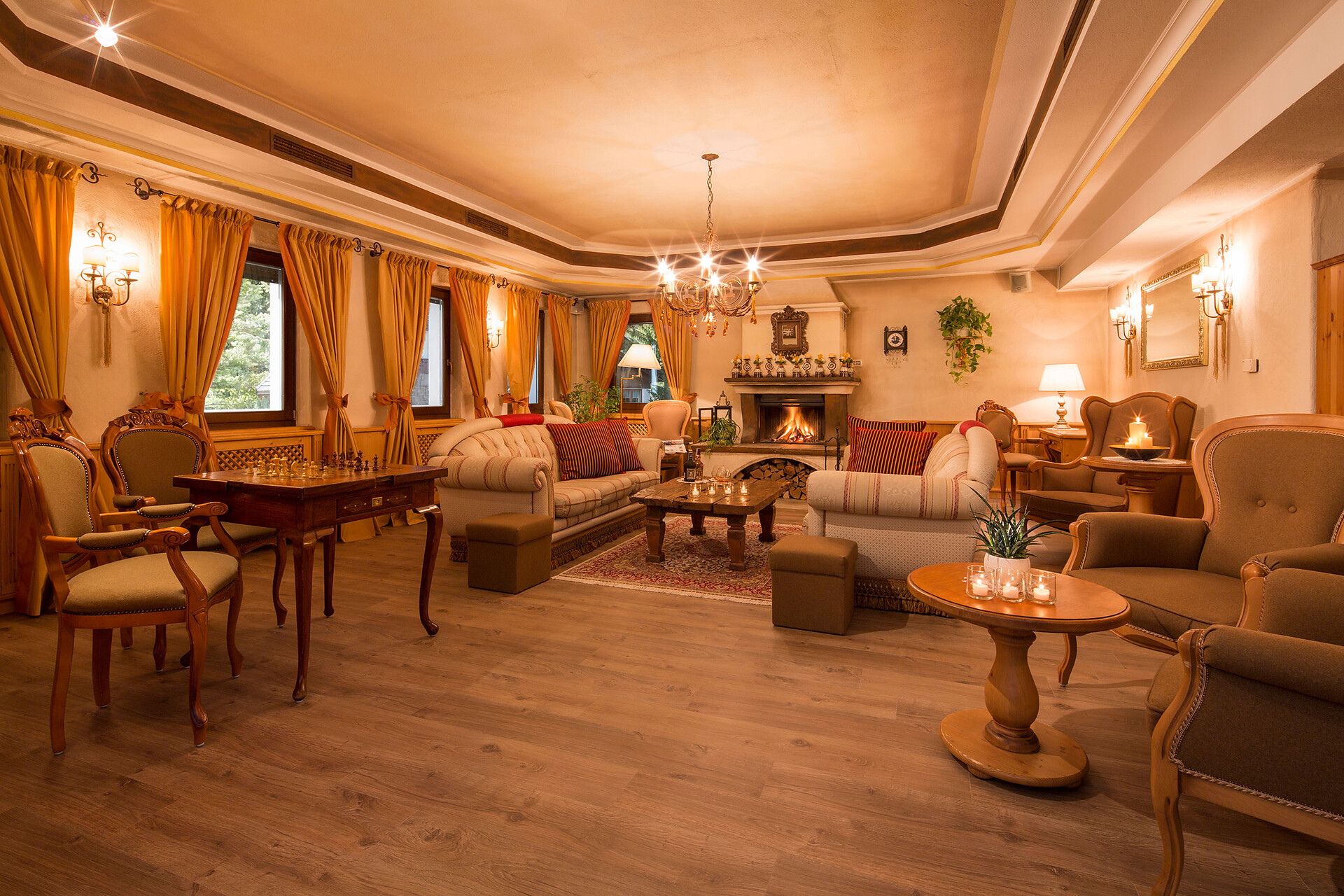 Fireplace room