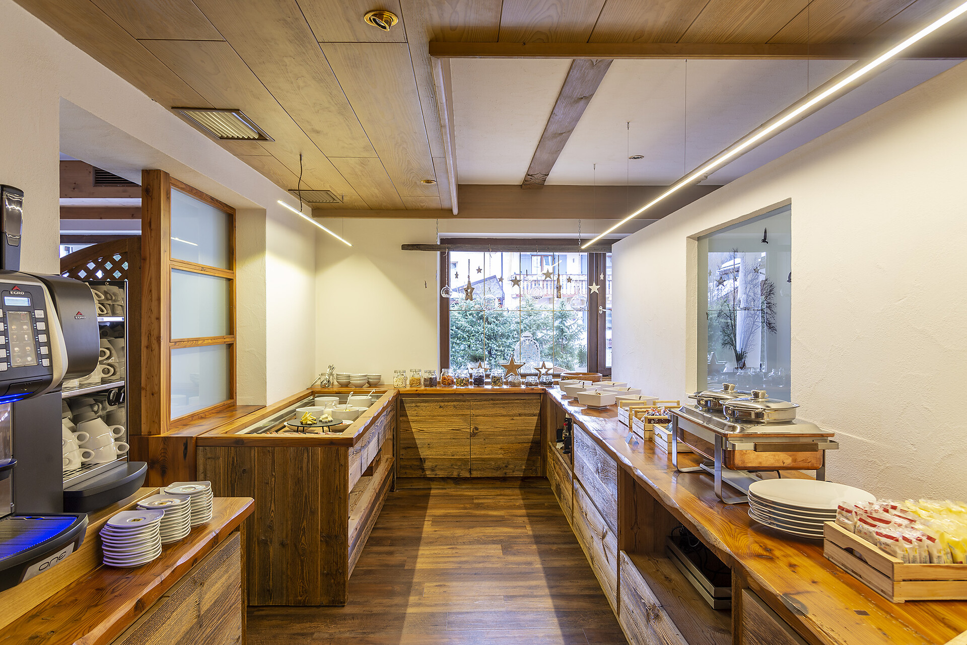 Breakfast buffet