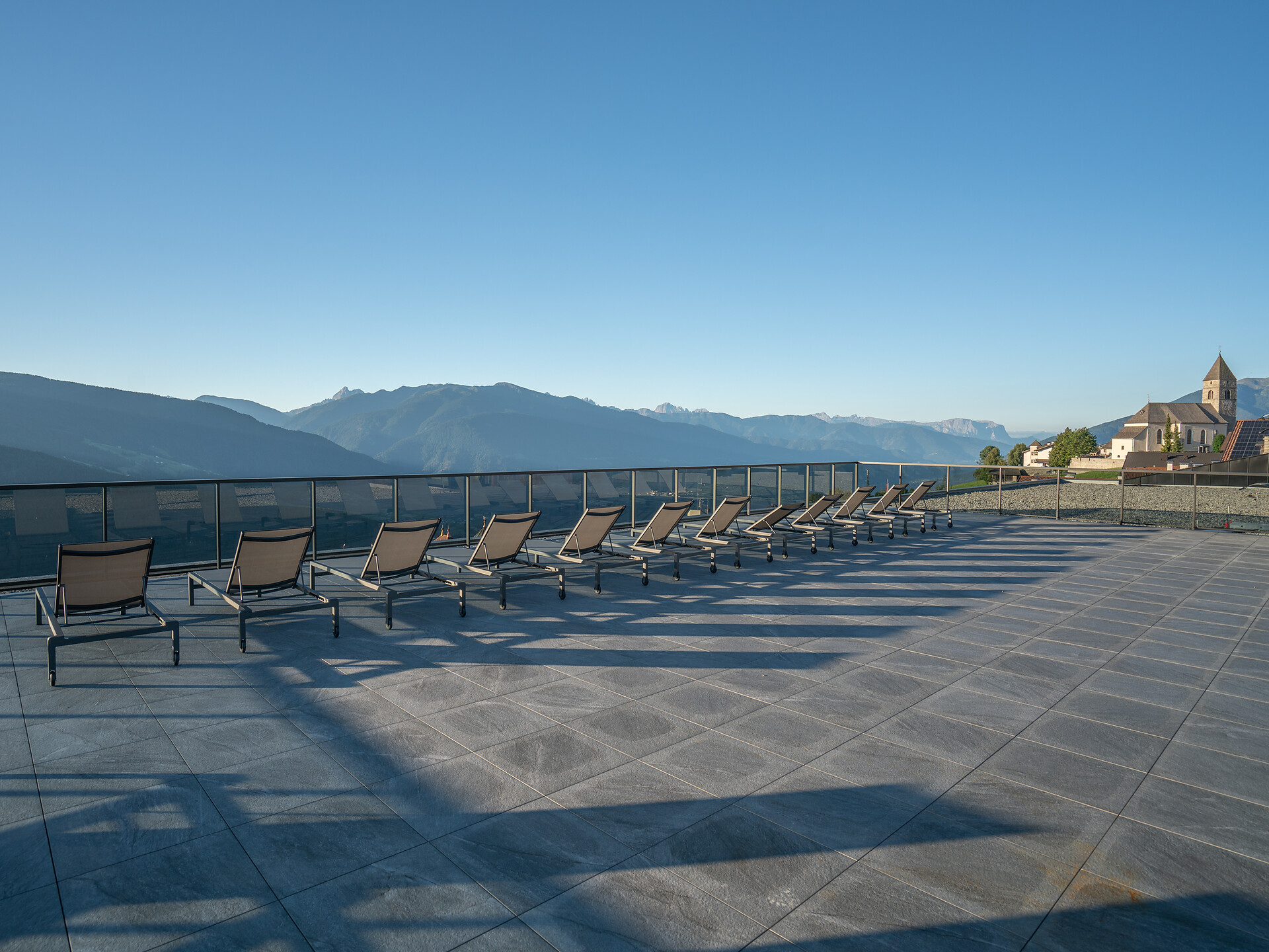 Terrazza sul tetto