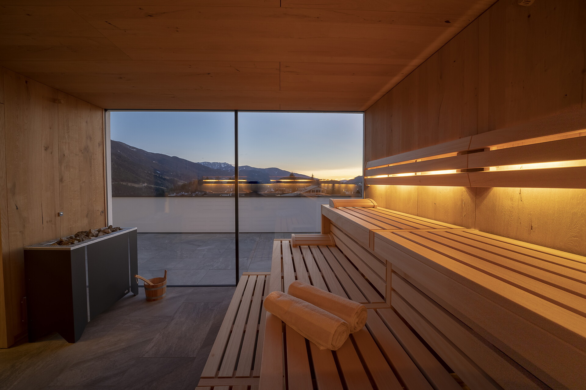 Finnische Sauna