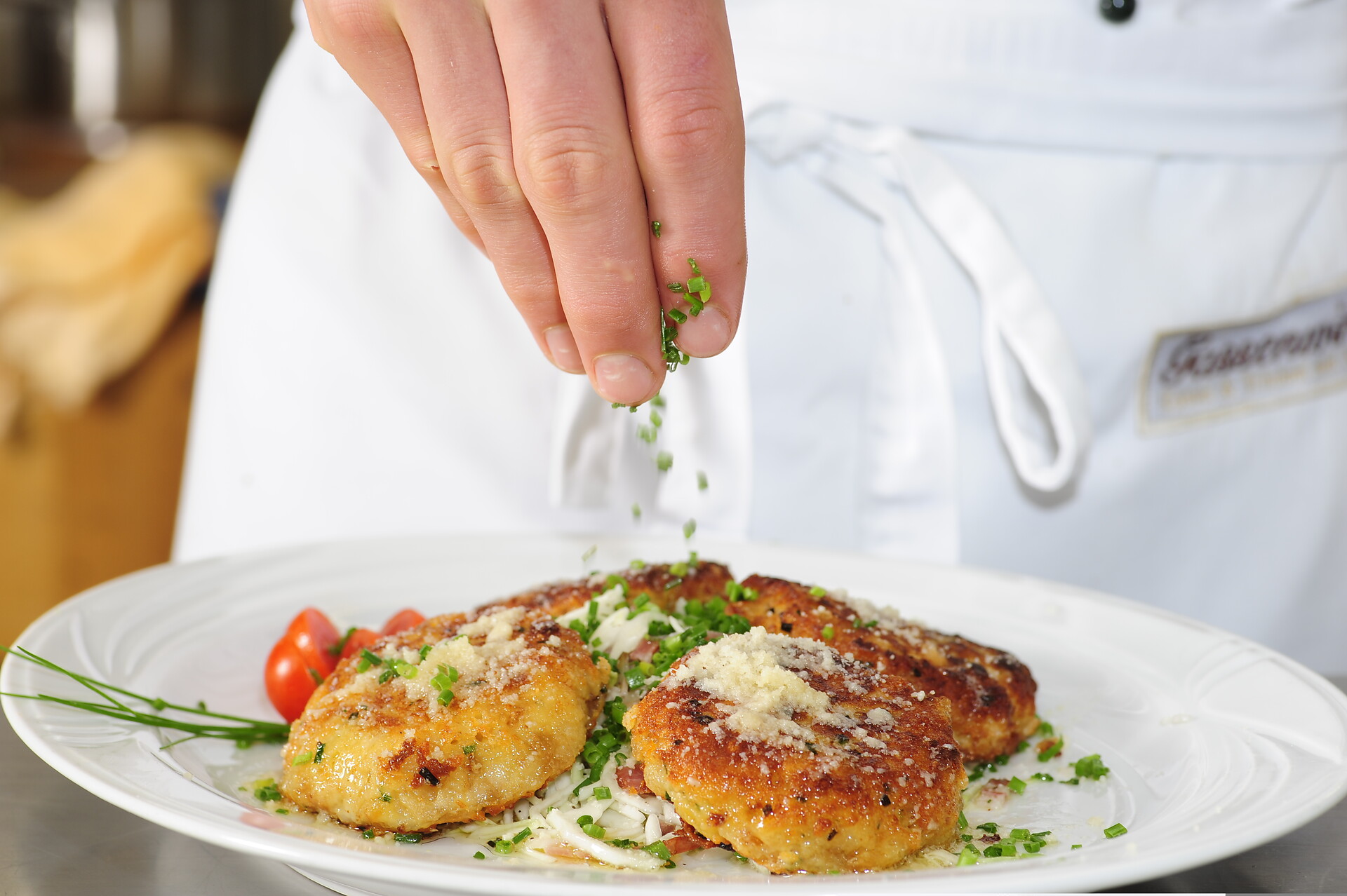 "Pressknödel" dumplings Gassenwirt