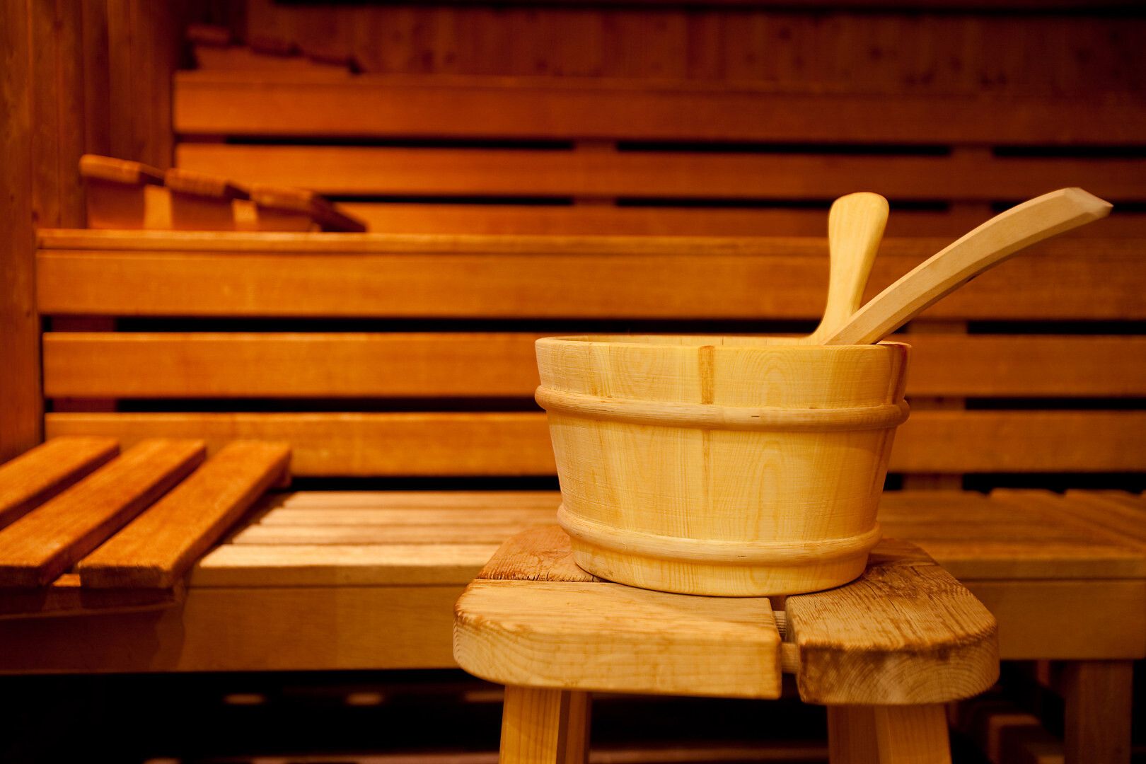 Finnische Sauna