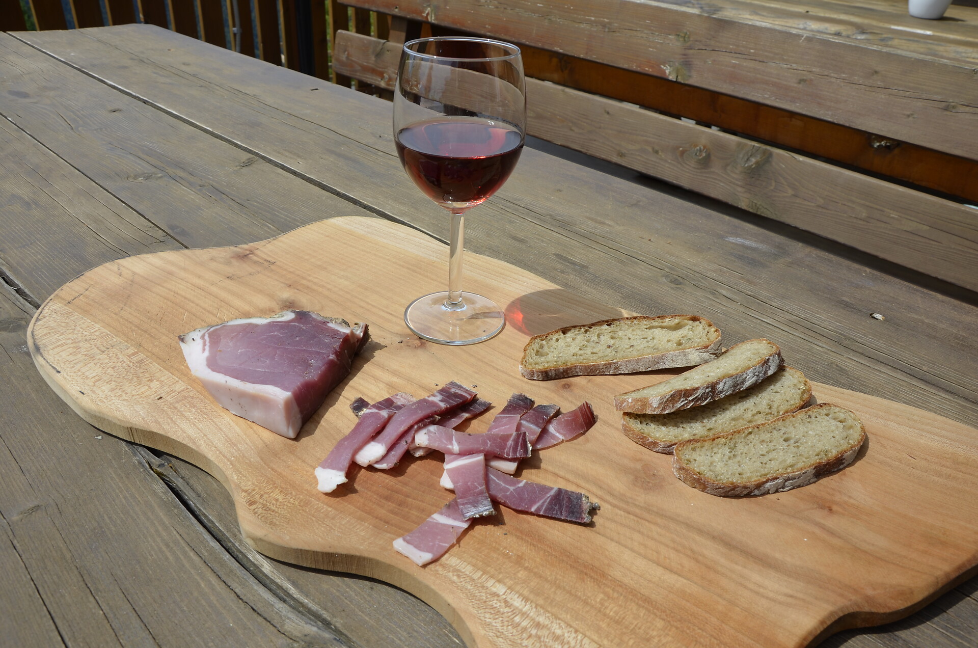 selbstgeräucherter Speck