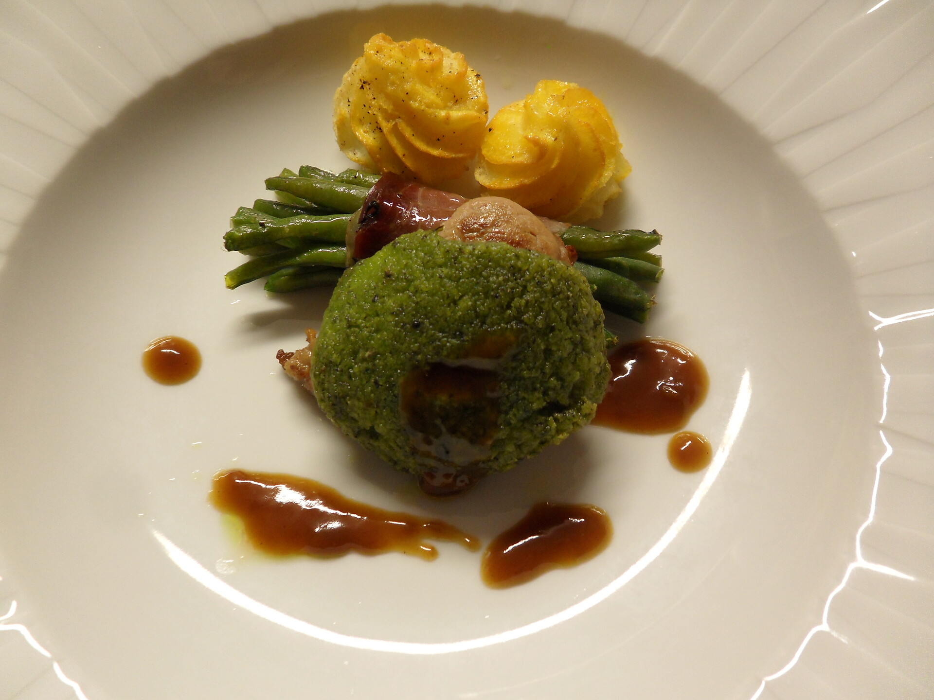 Filetto di maiale in crosta