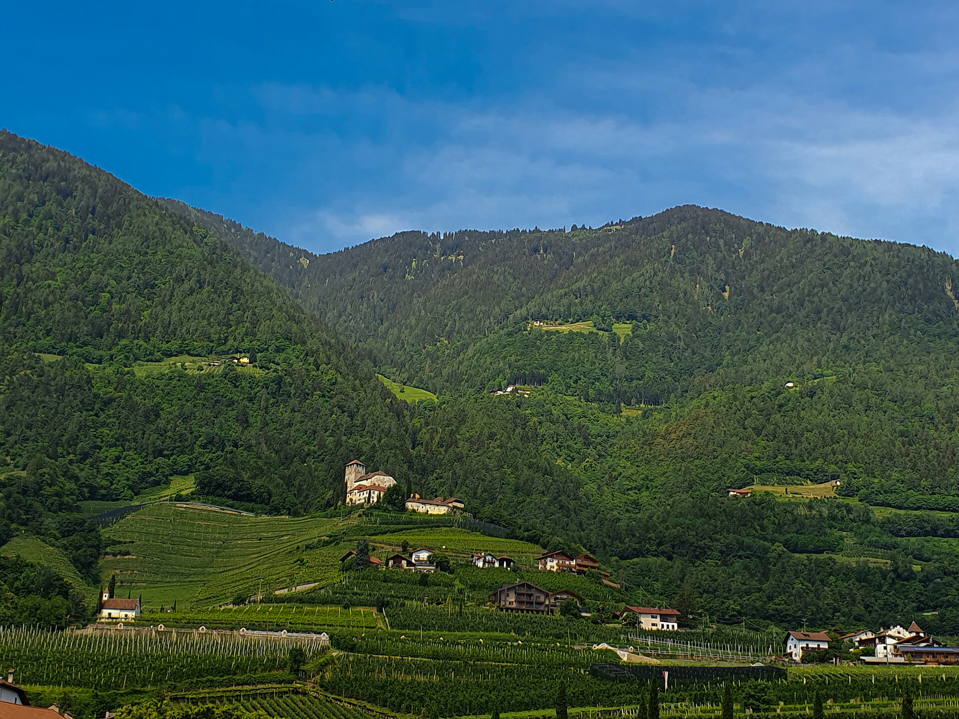 Panorama aus dem FleurAlp
