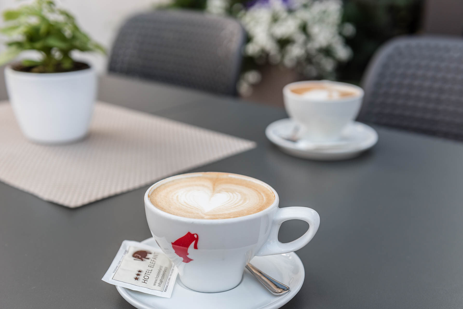 Coffee at the Hotel Elefant