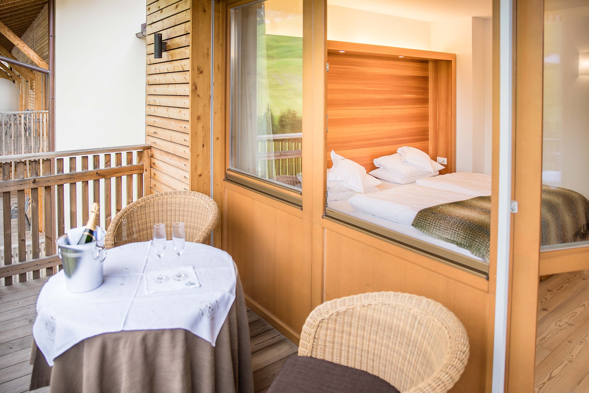 Suite balcony