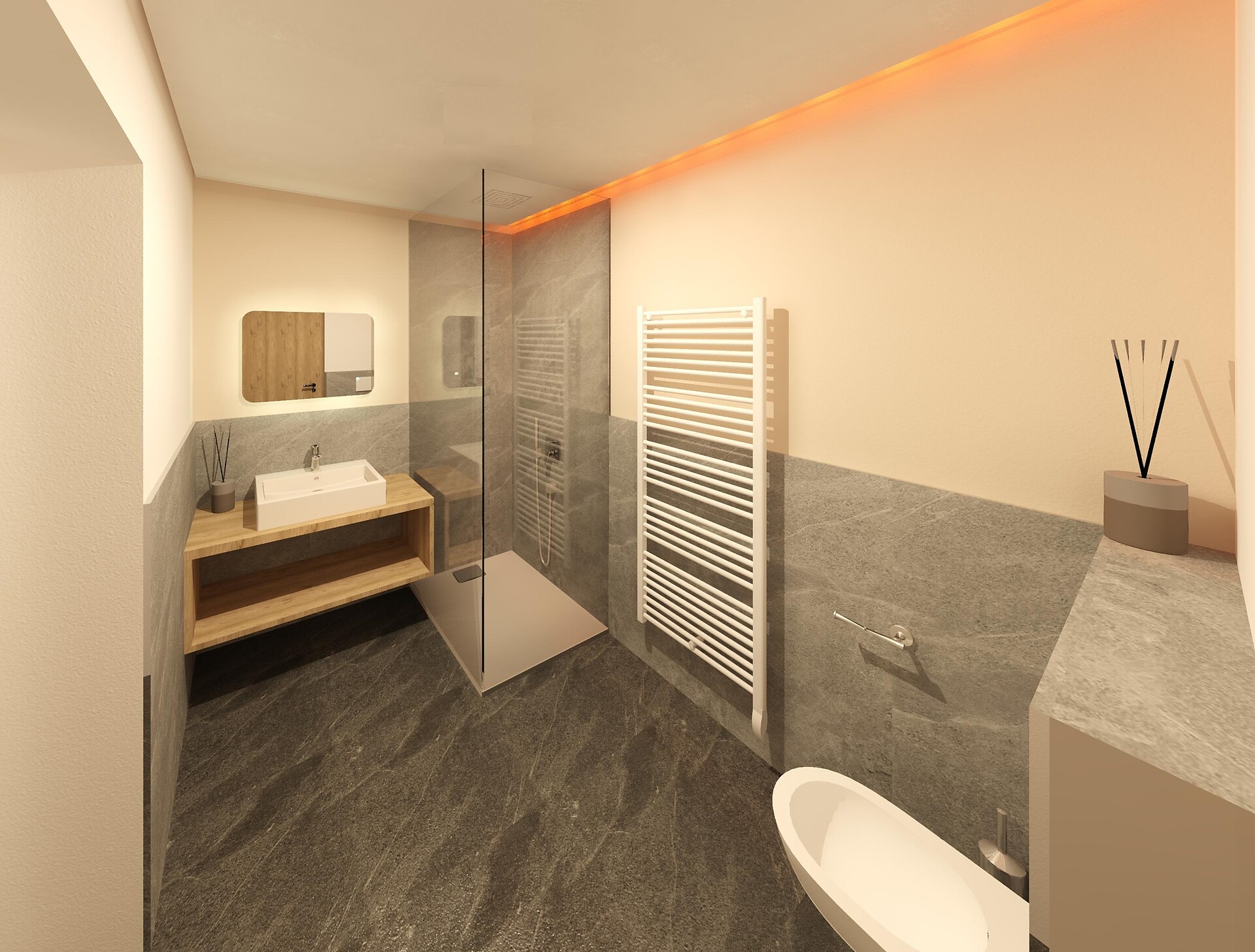 Komfort Zimmer Bad