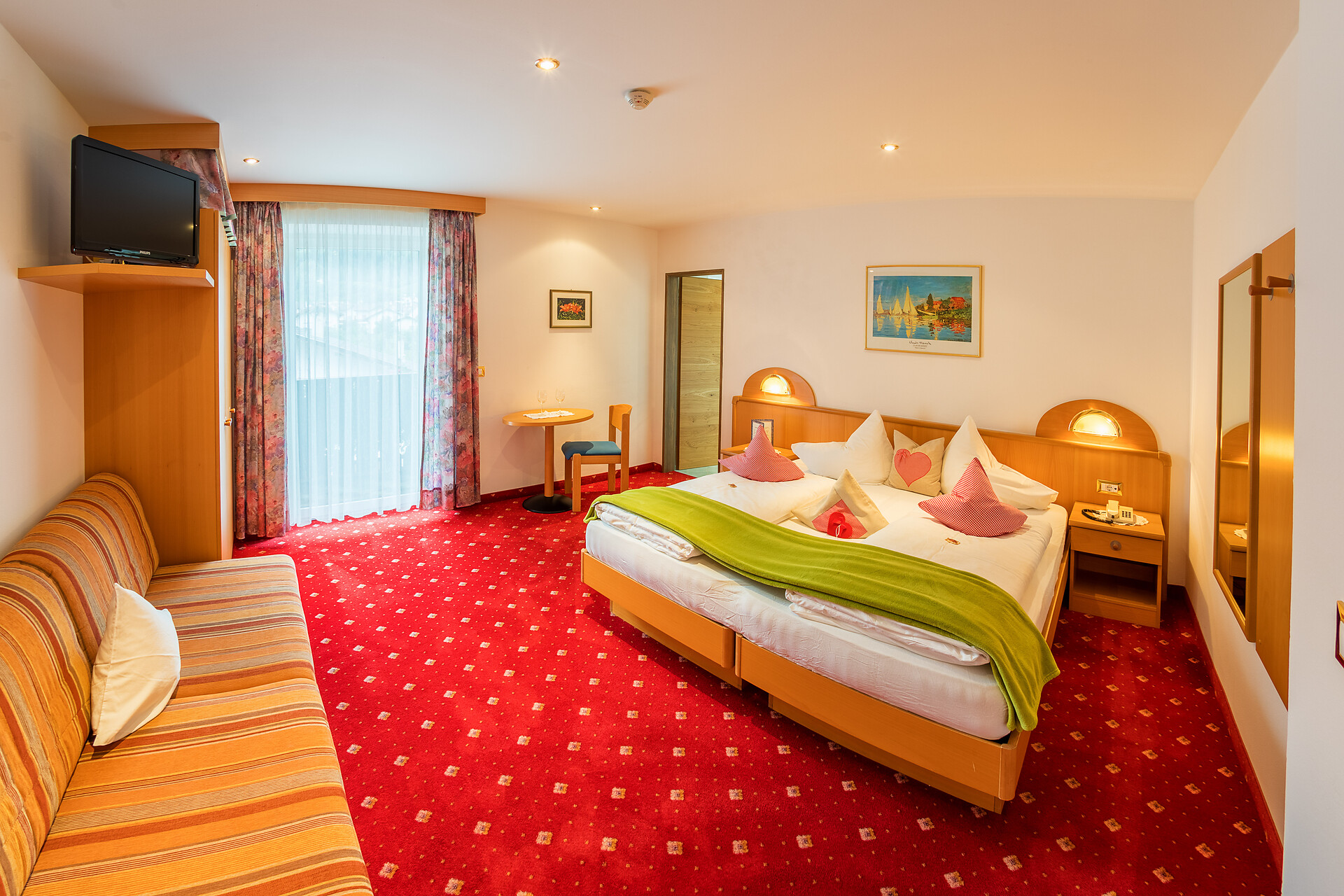 Badezimmer Doppelzimmer Alpenrose