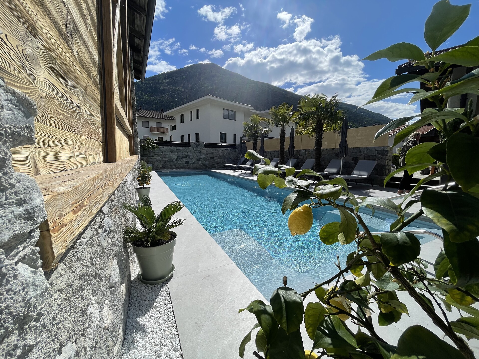 Piscina dell'hotel riscaldata