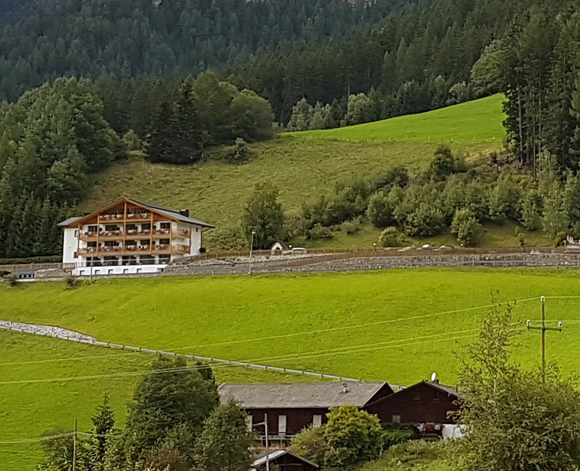 vista esterne della casa ospiti