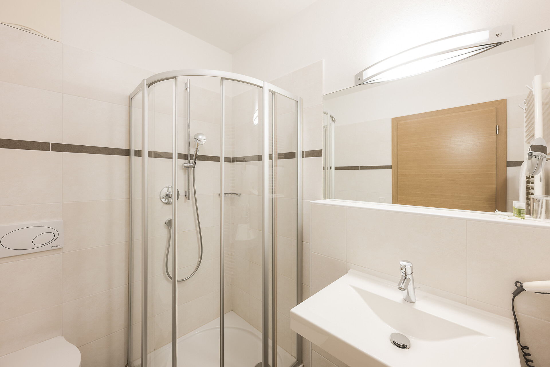 bathroom in the single room