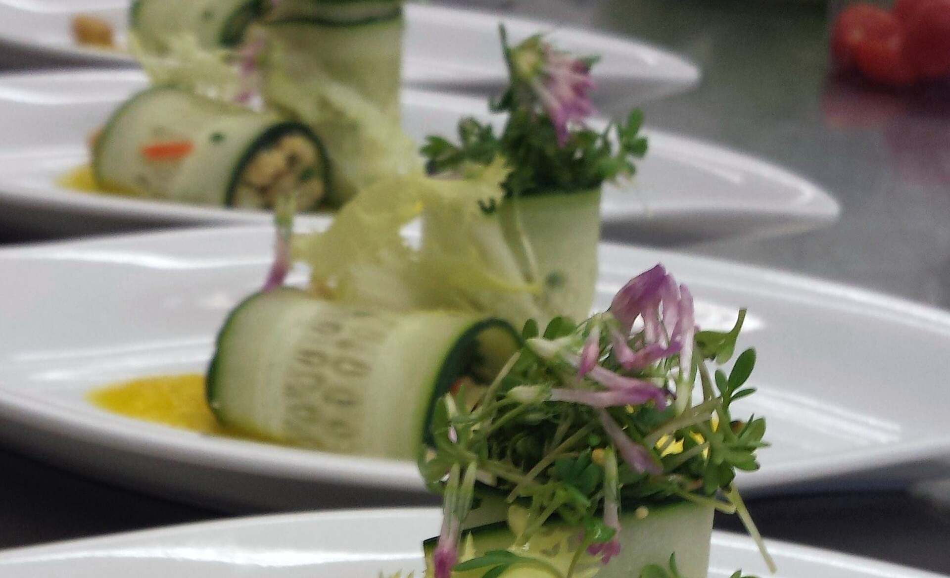 vegetarian dish in the Reschnerhof