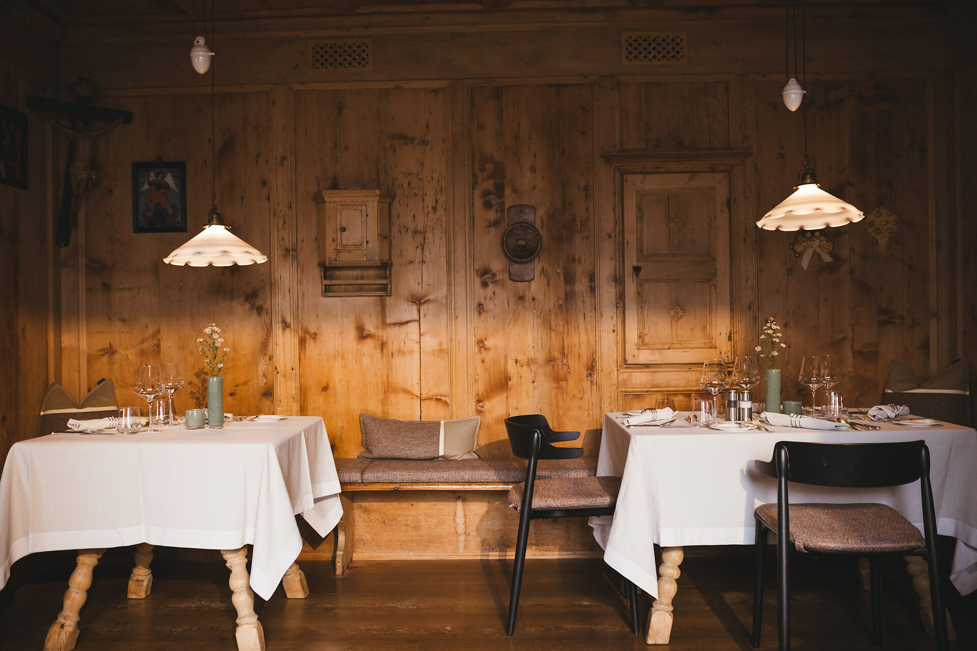 Traditionelle Südtiroler Stube