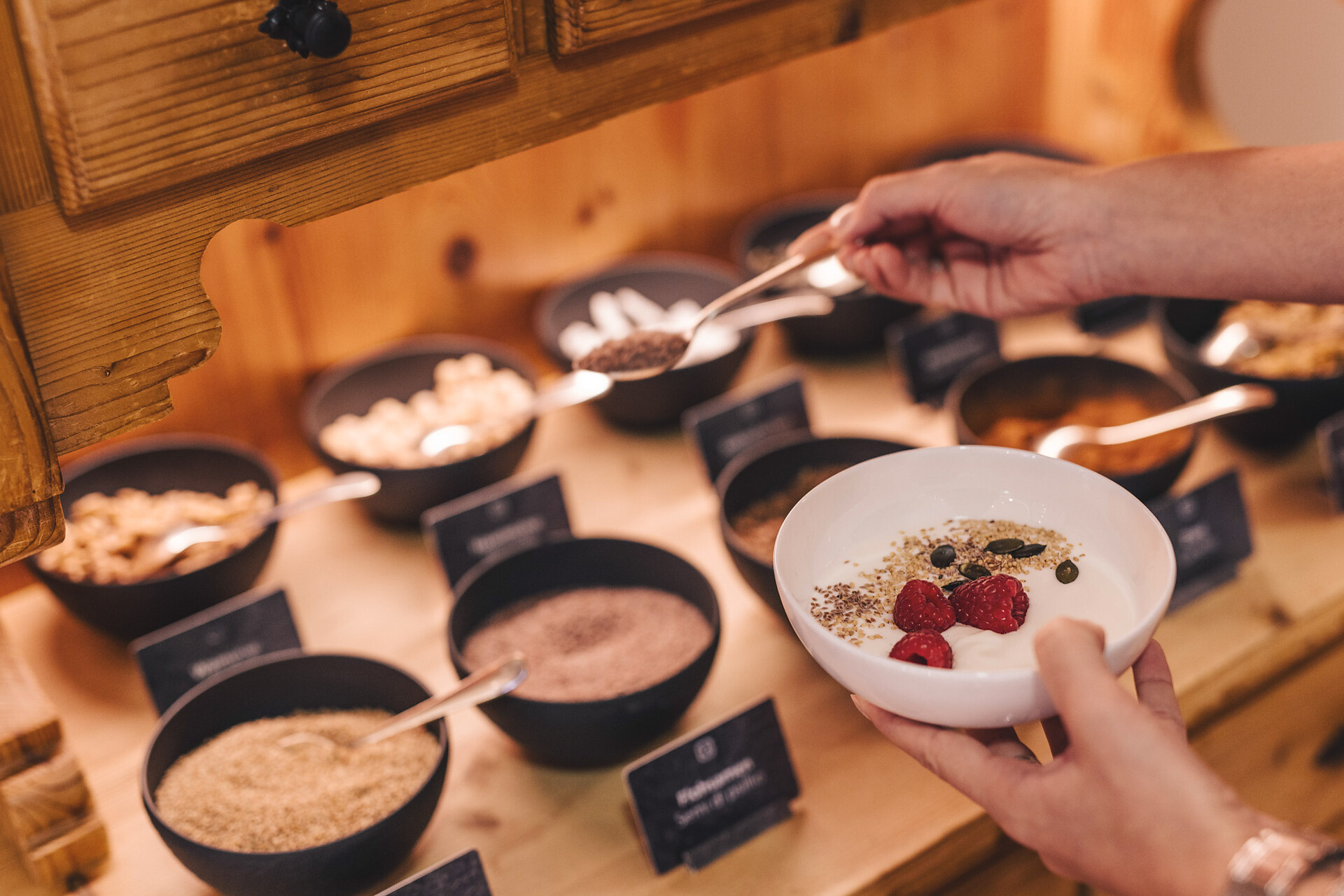 Tolles Frühstücksbuffet für einen guten Start in den Tag