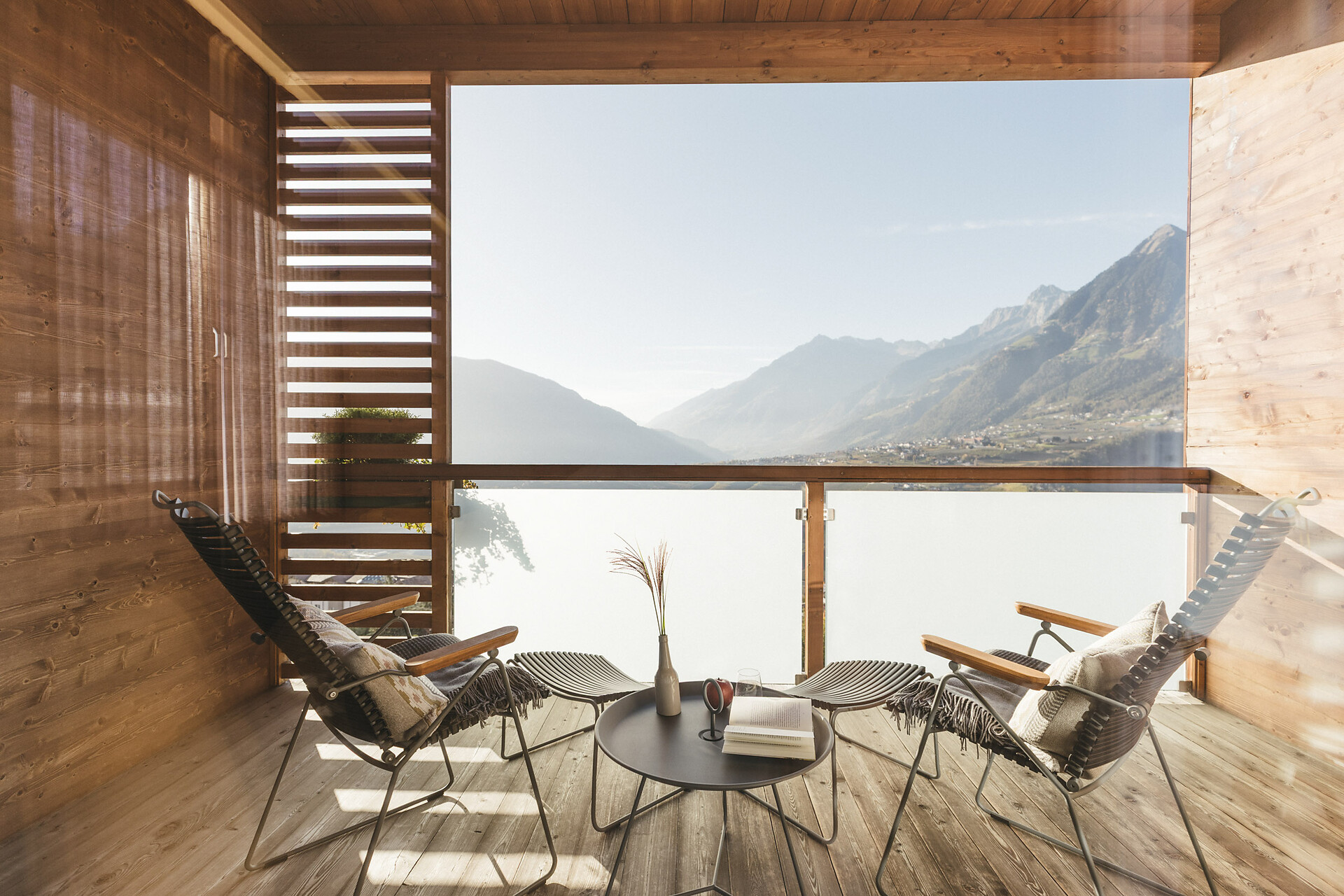 Traumhafter Ausblick vom Doppelzimmer Arnika