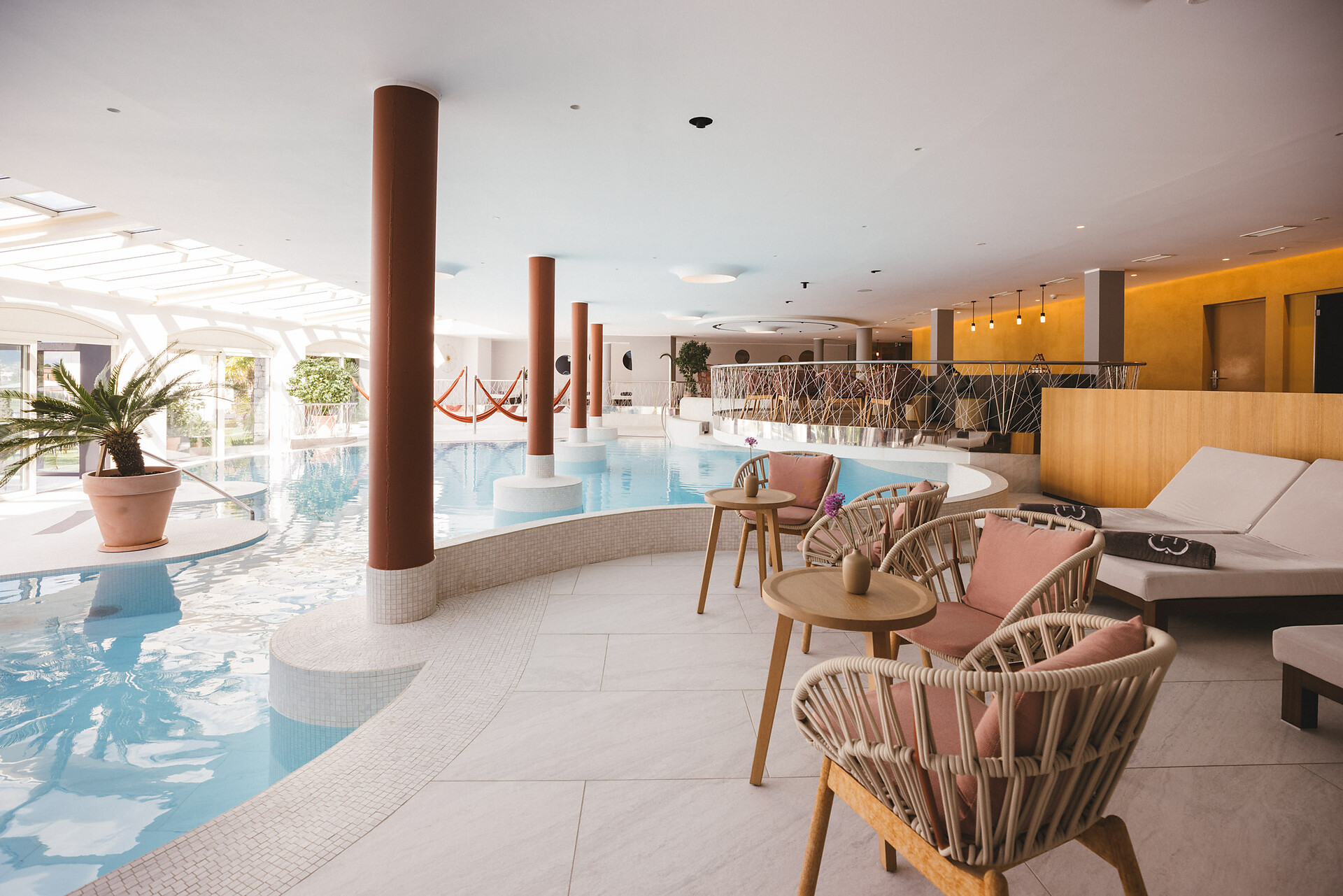 Der FamilySpa mit Hallenbad und Familiensaunen