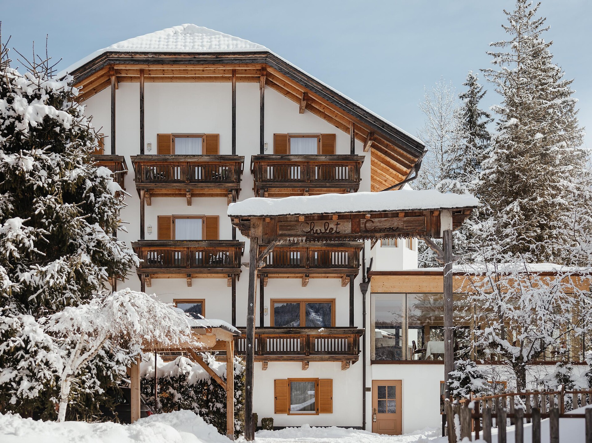 Chalet Corso Winter am Kronplatz