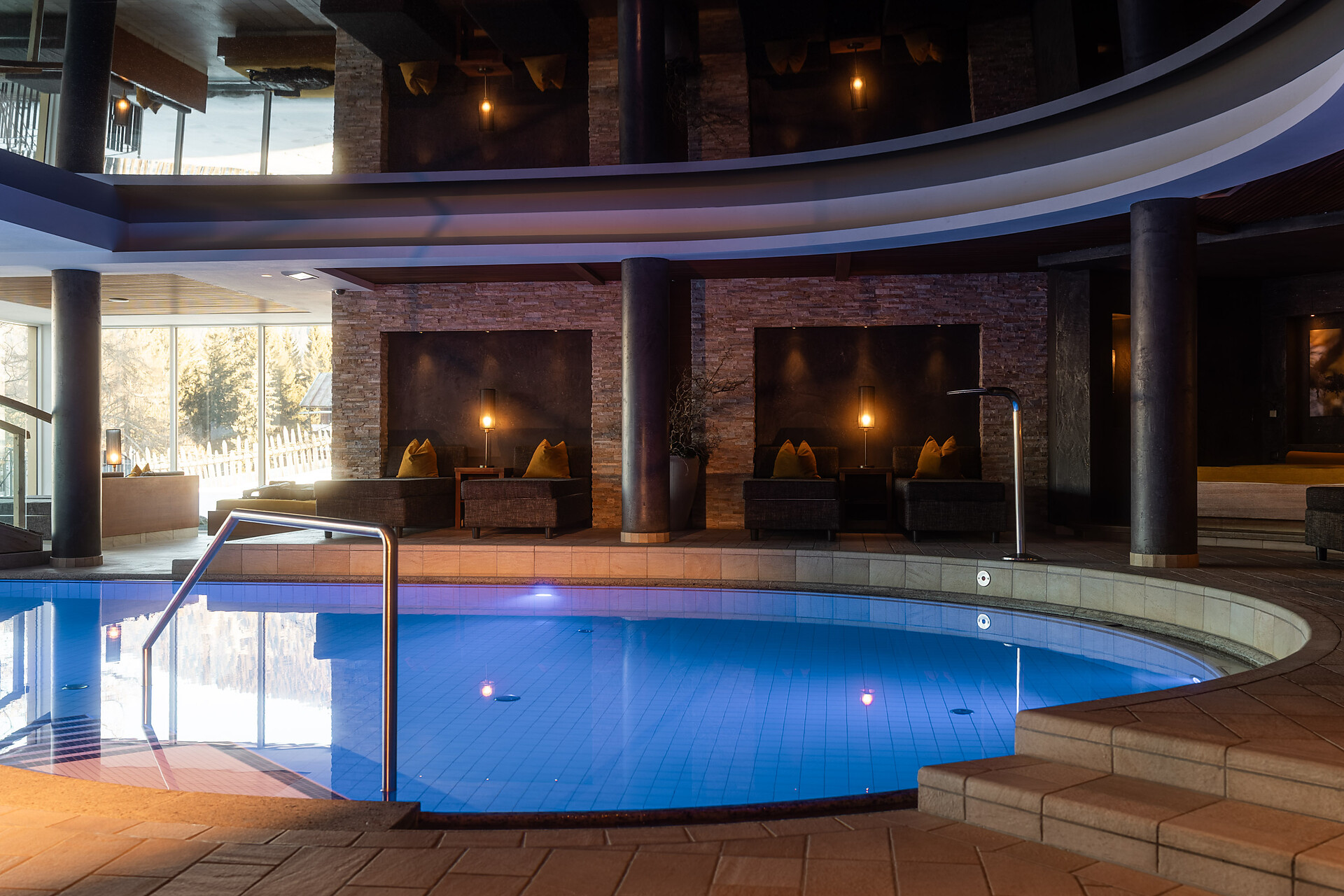 Indoor adventure pool
