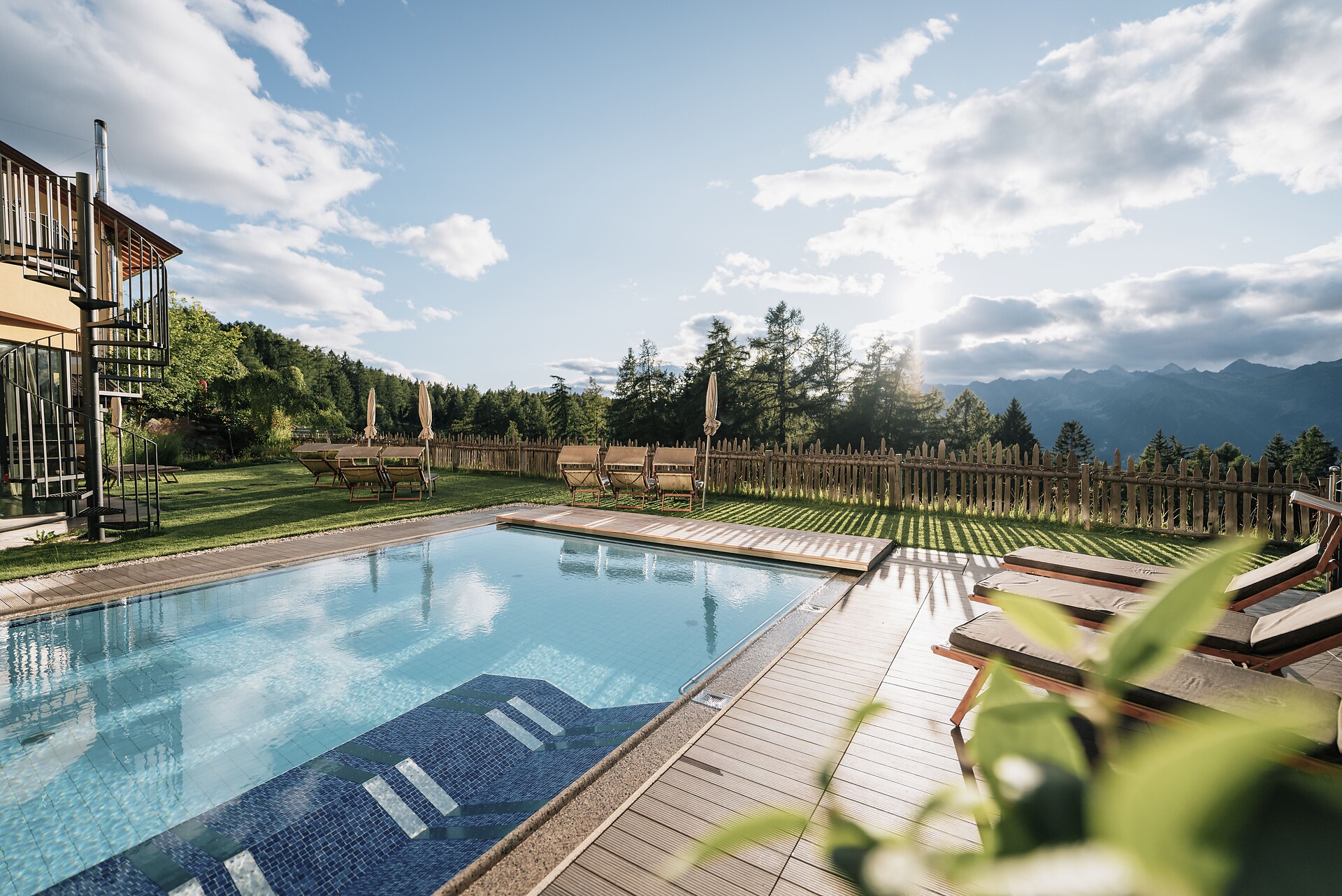 Outdoor adventure pool