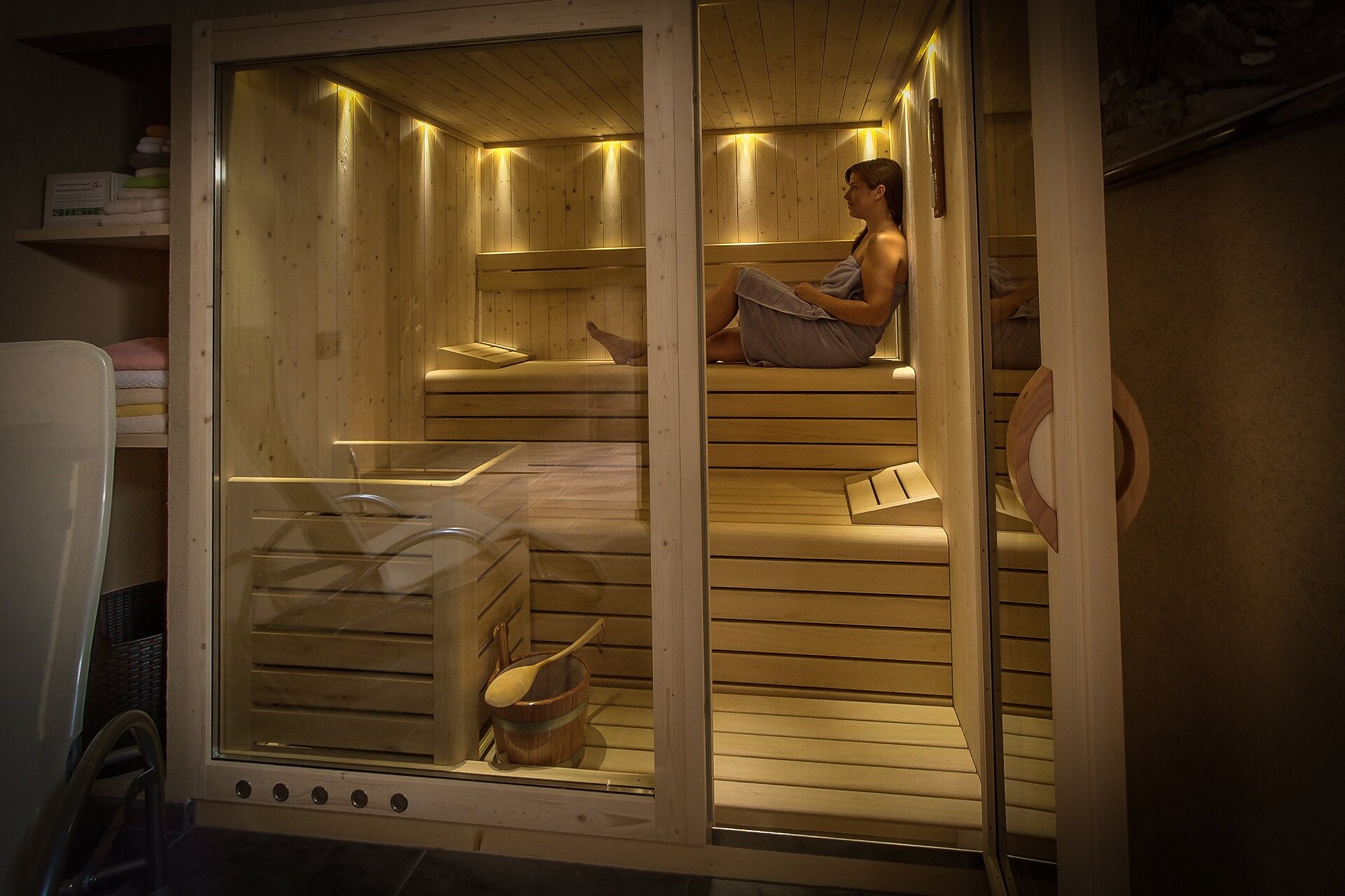 La nostra nuova Sauna