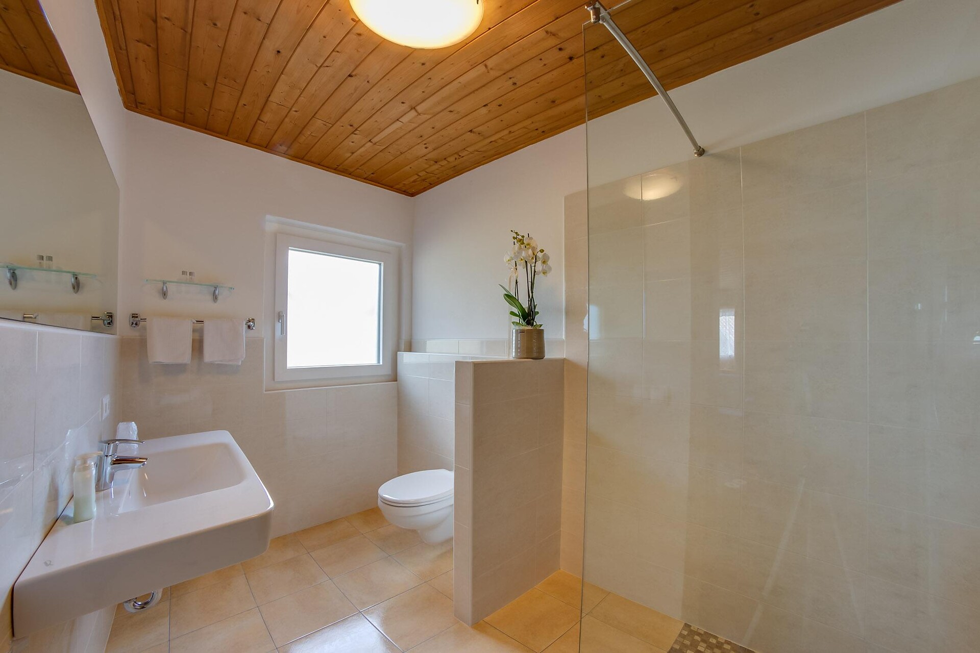 Bagno all'Hotel Alber a Verano, Alto Adige