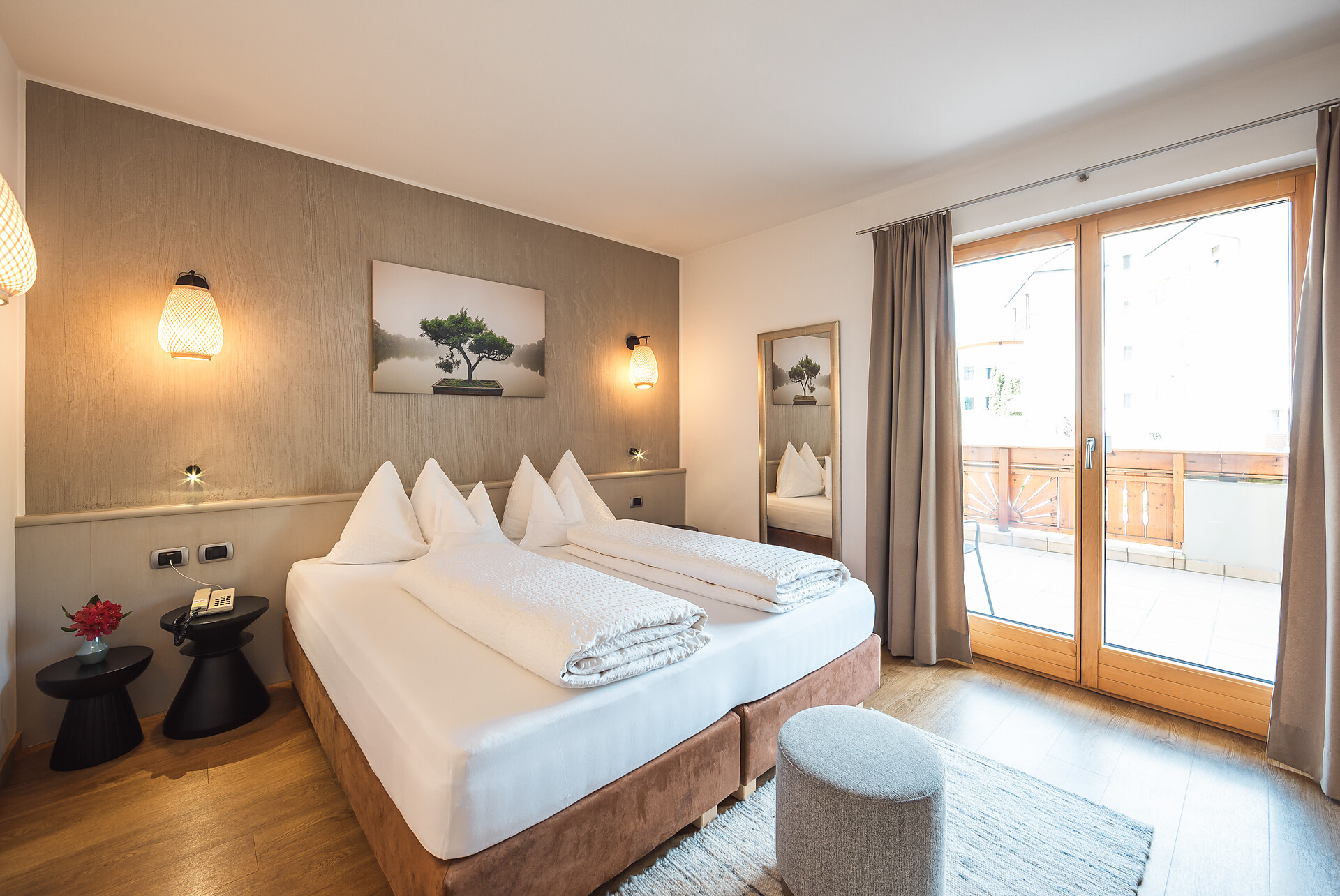 Room with terrace
