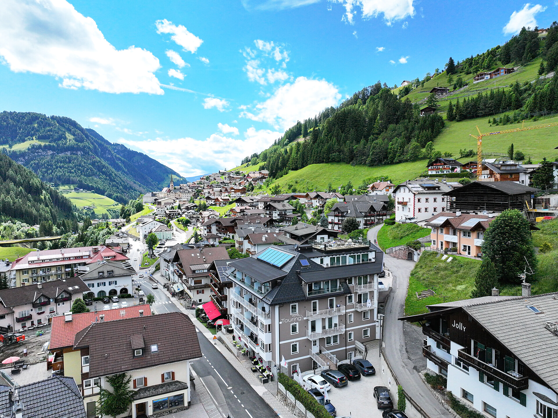 Hotel Touring Dolomites with Rooftop pool in the Dolomites