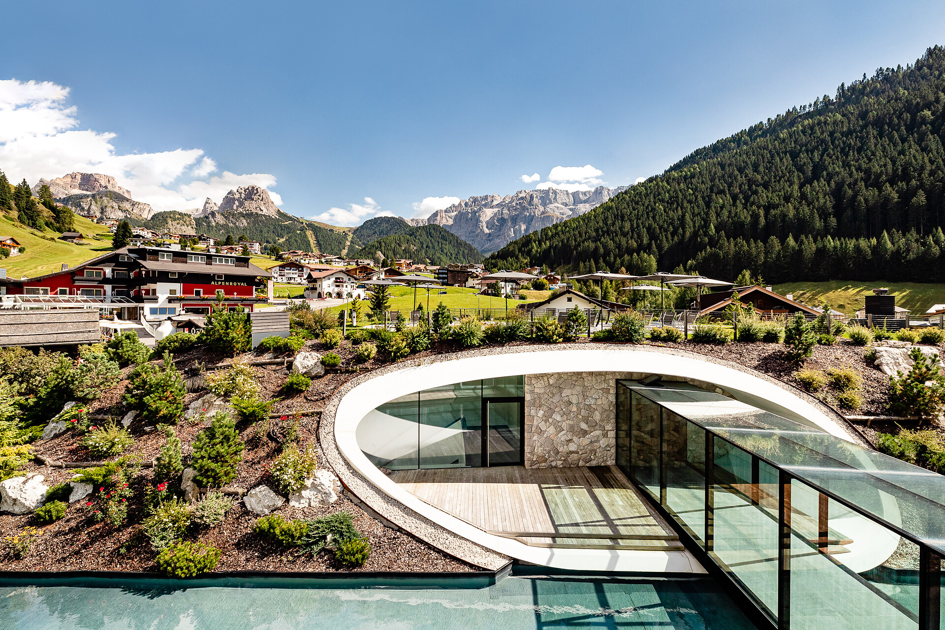 Wellness area Alpenroyal