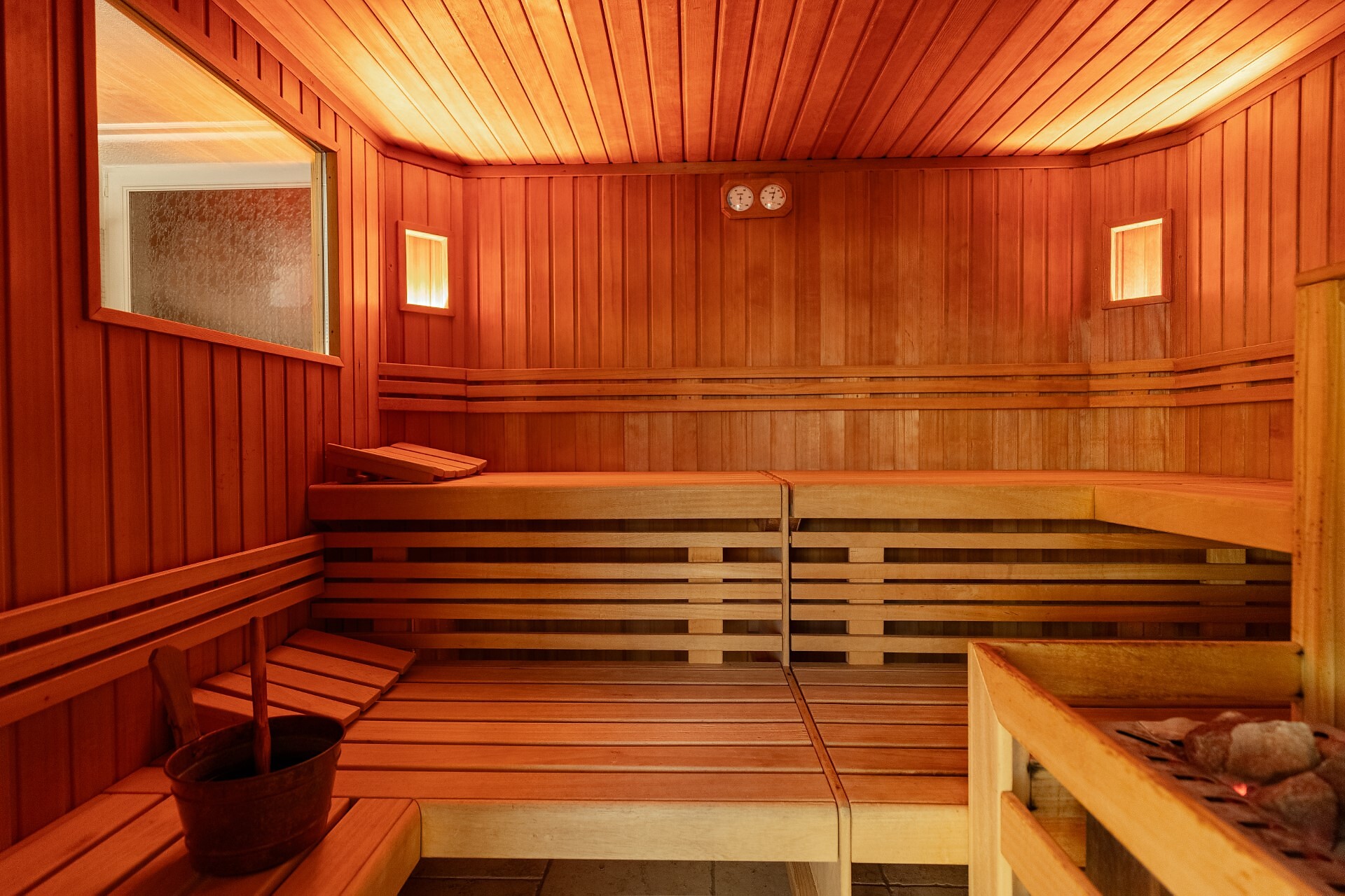 Finnische Sauna