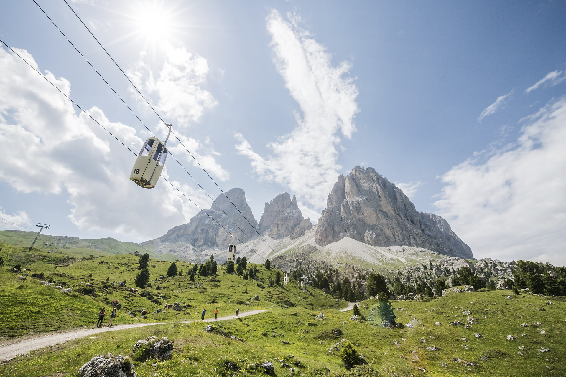 Wandern in den Dolomiten
