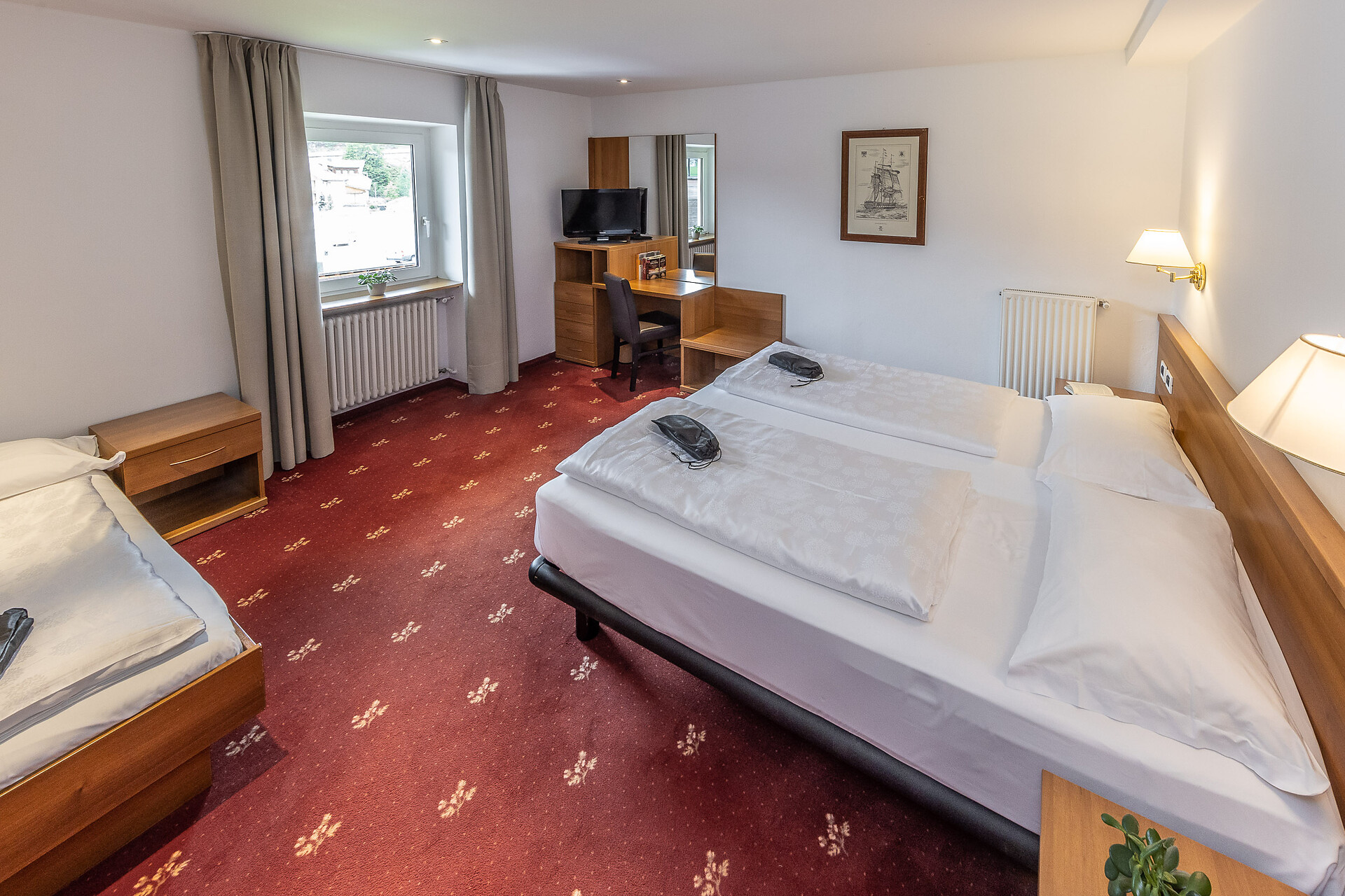 Dreibettzimmer