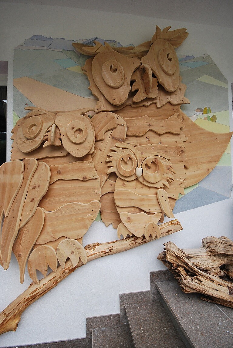 Owls for good luck!