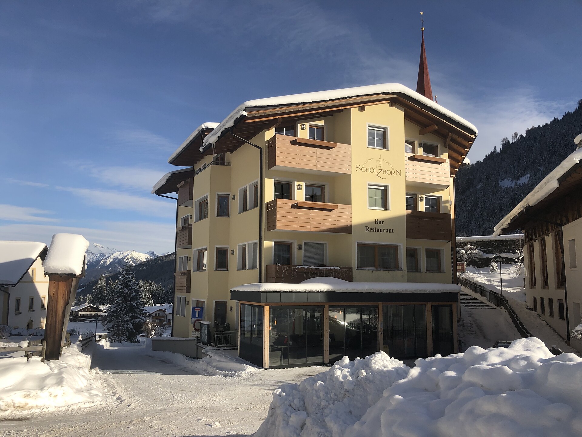 Hotel Schölzhorn ski area Racines Alto Adige