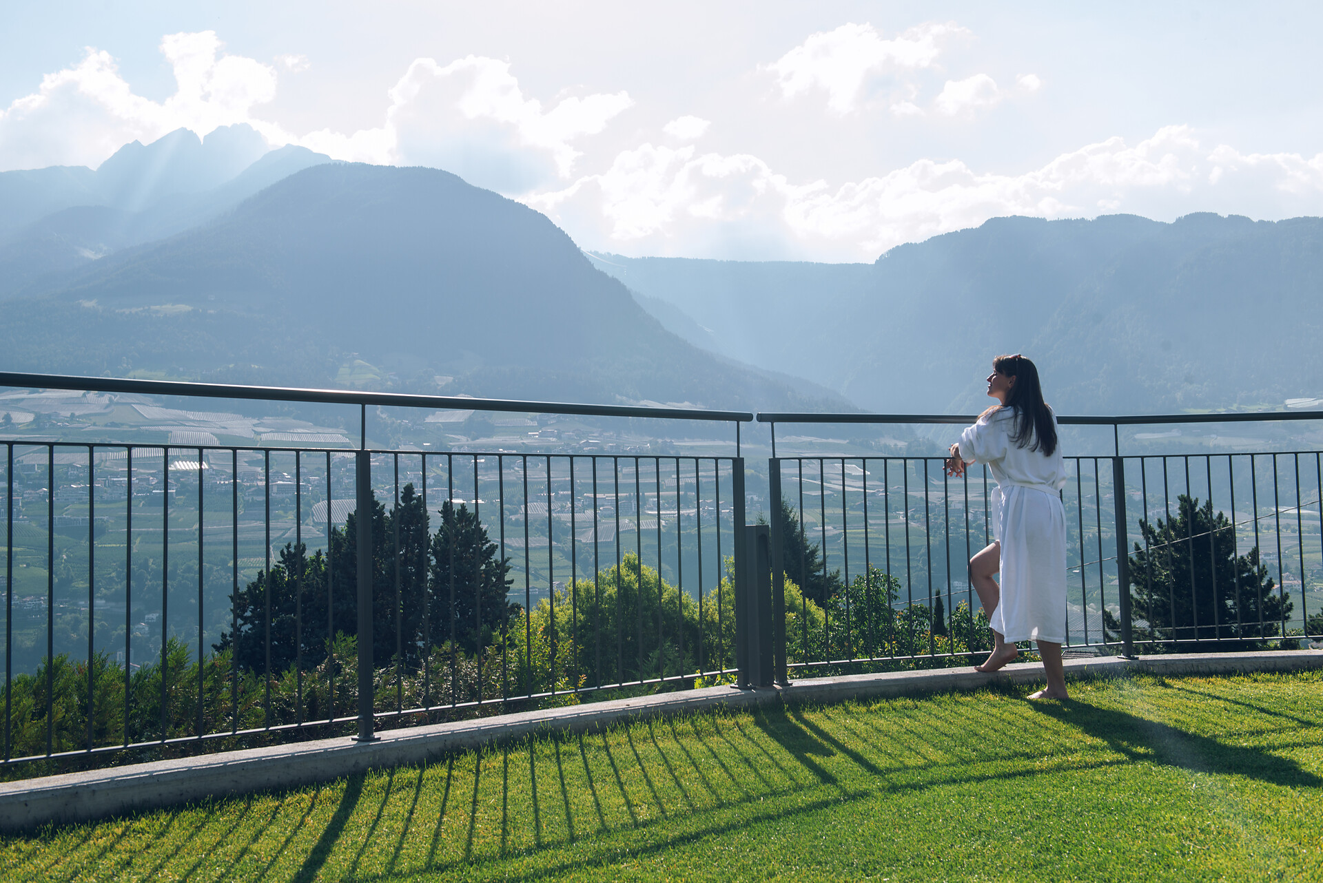Garden with view