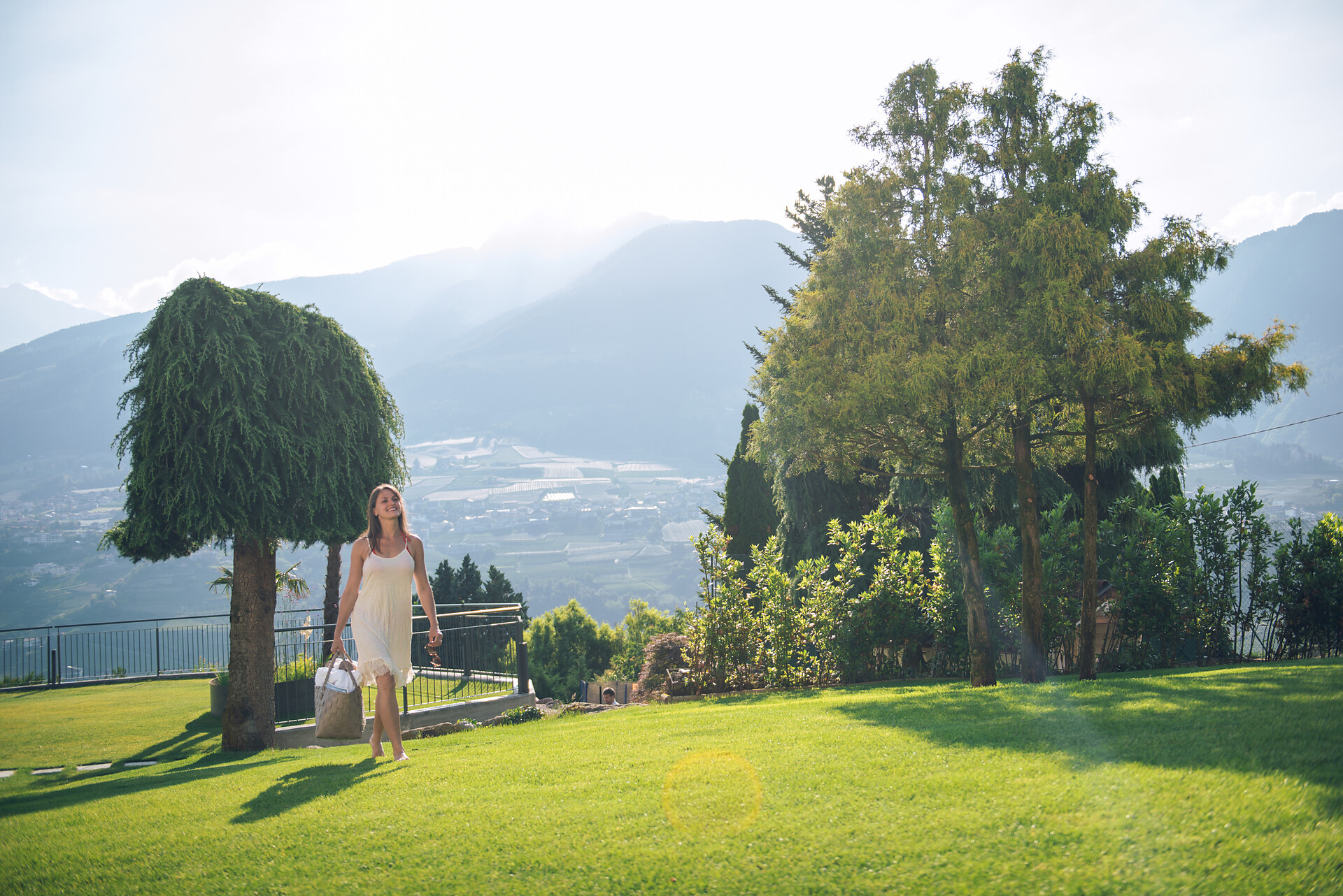 Garden with view