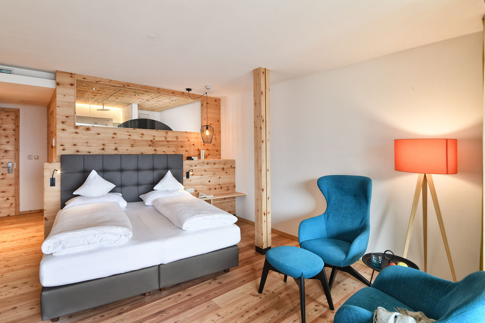 Panorama Deluxe Zimmer Süd in der neuen vierten Etage