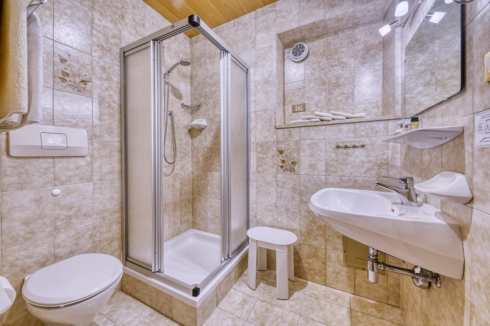 Bagno camera panoramica