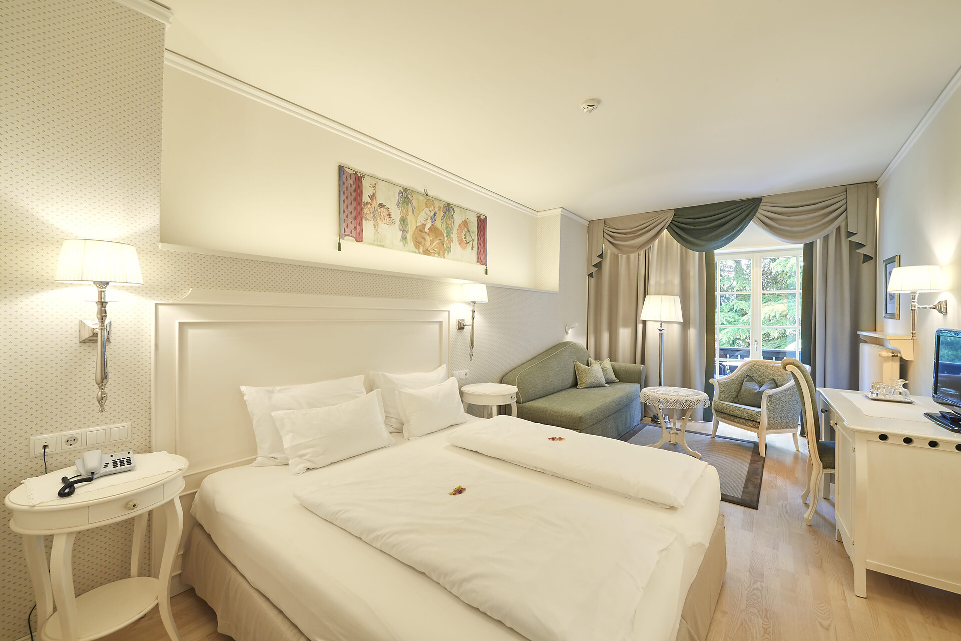 Doppelzimmer mit Balkon
