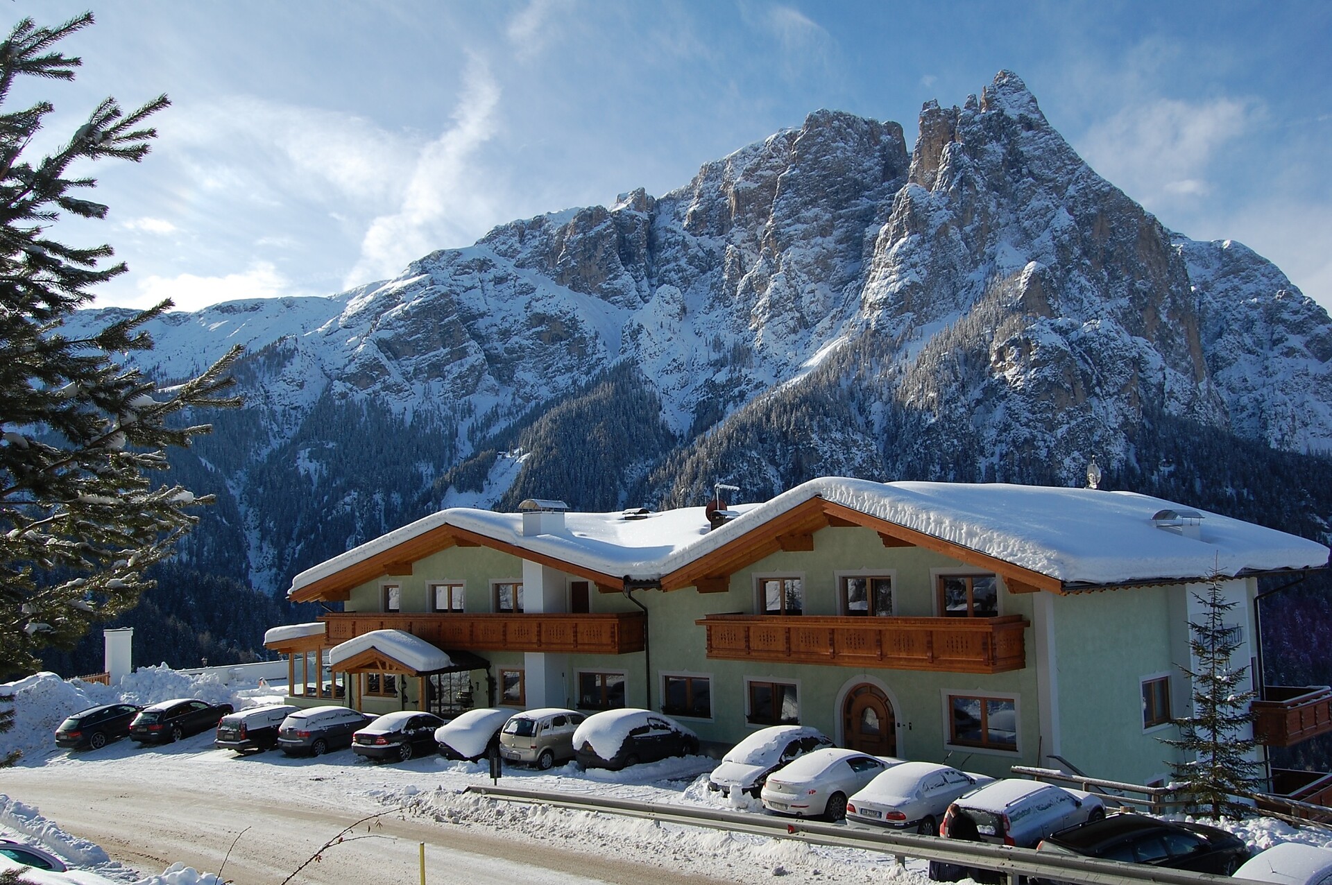 Hotel Gstatsch d'inverno