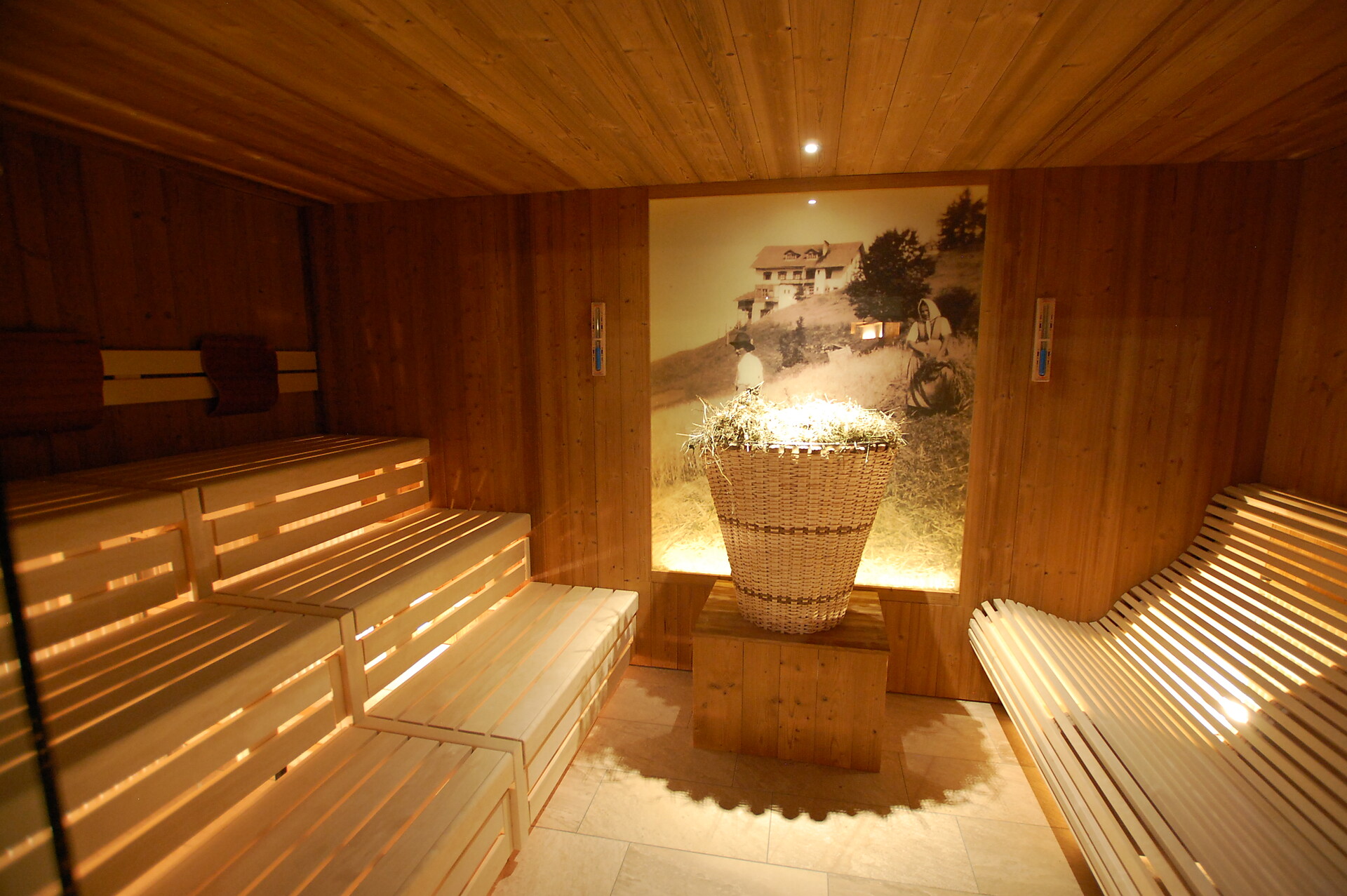 Sauna al fieno