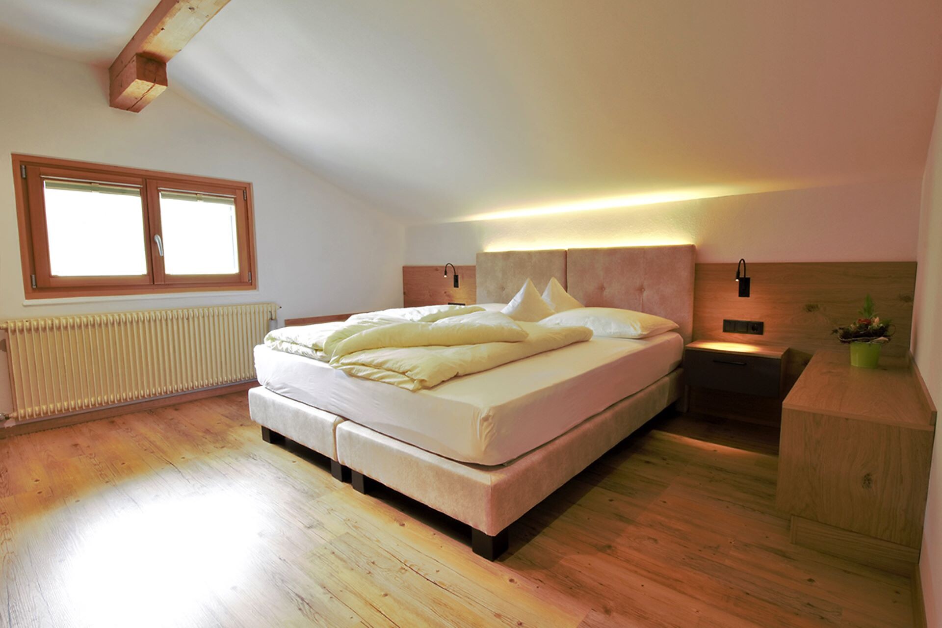 Mansarde Doppelzimmer