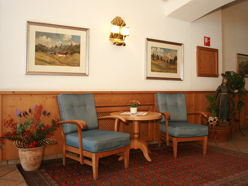 Sitzecke an der Reception