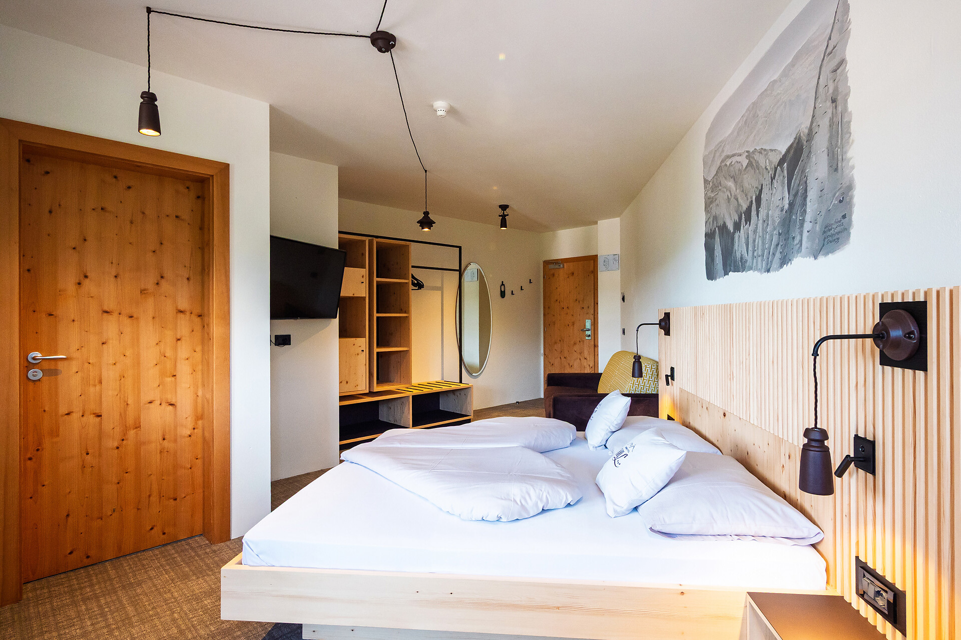 Camera matrimoniale comfort "Nature" con balcone