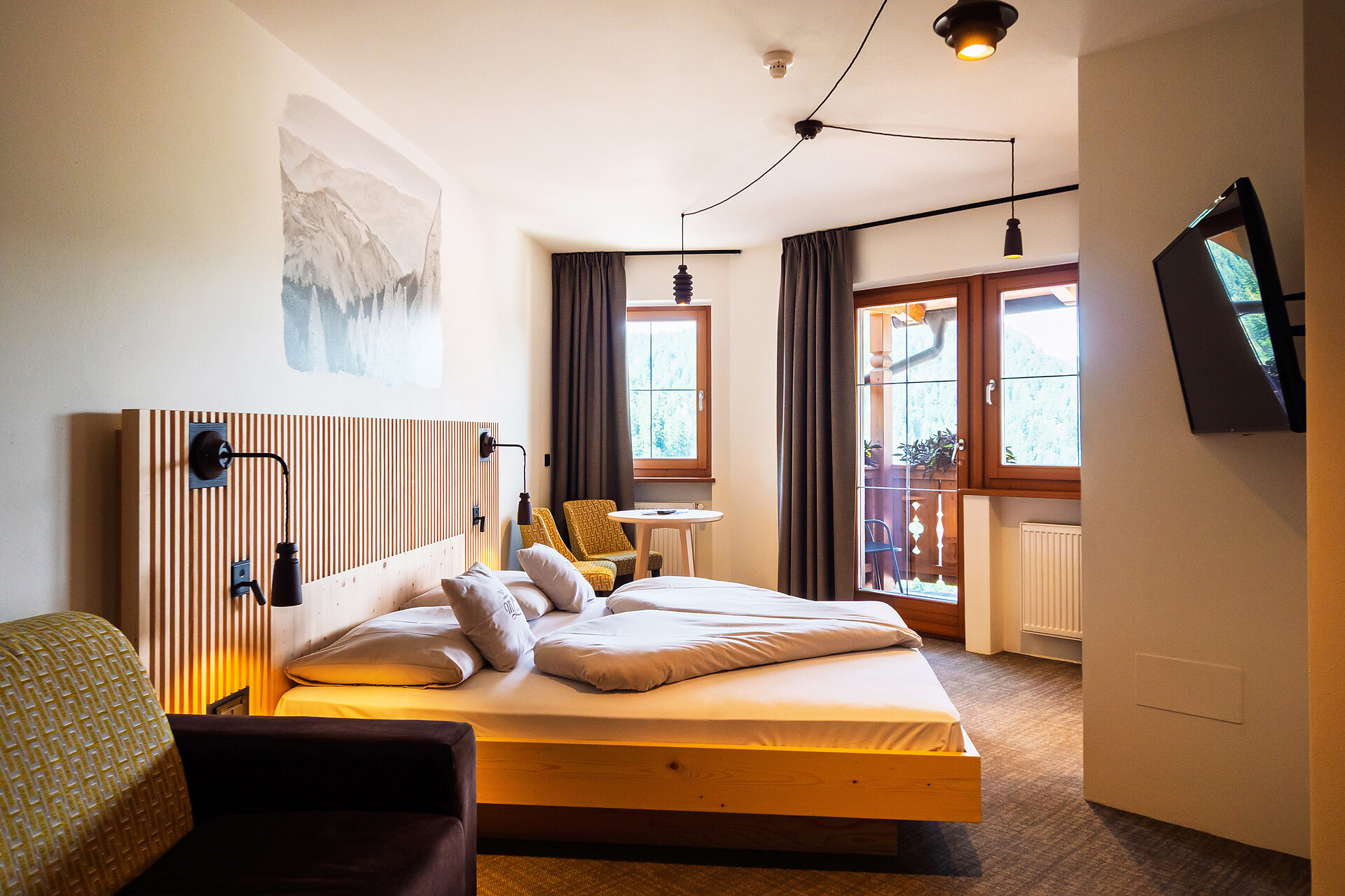 Camera matrimoniale comfort "Nature" con balcone